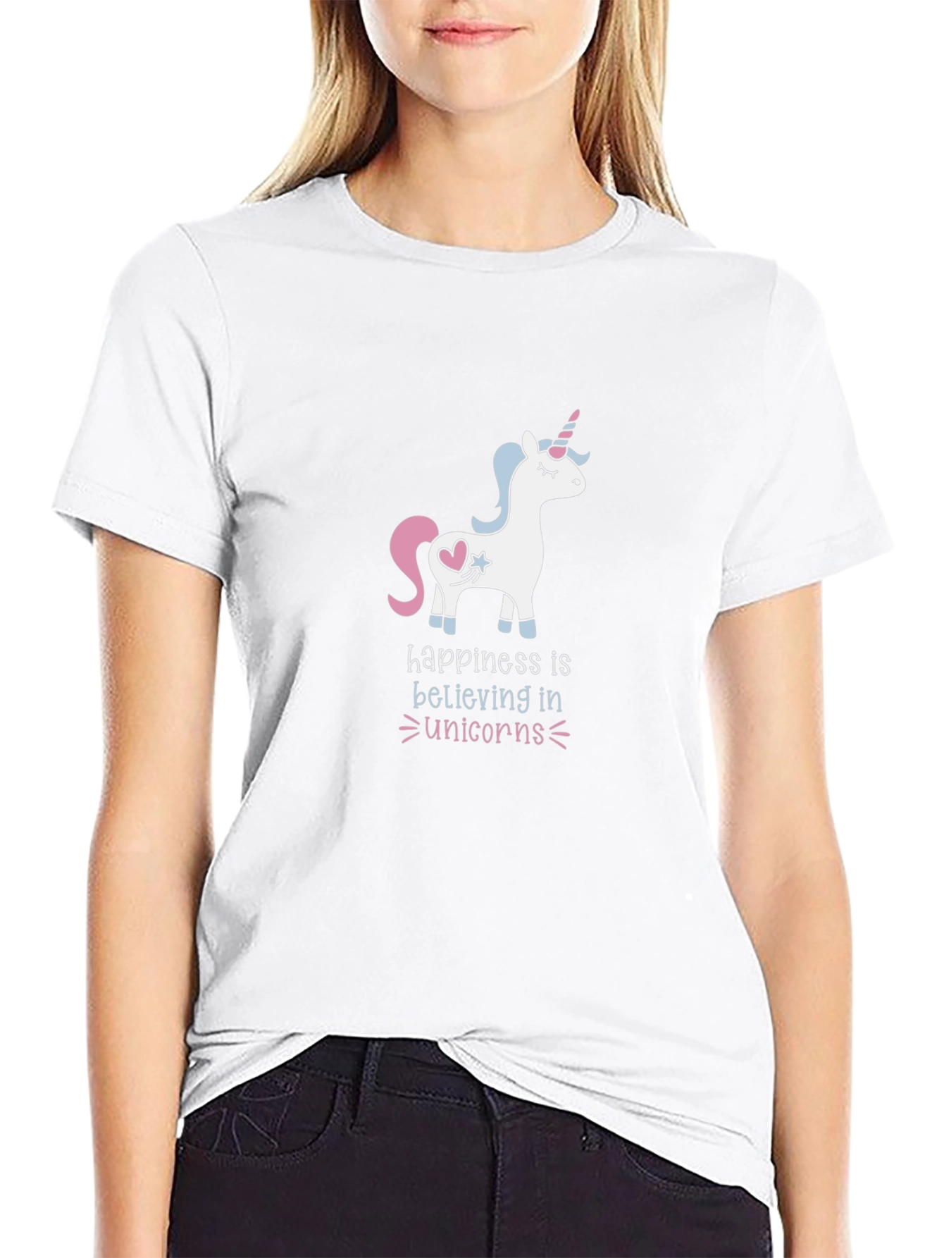 Unicorn Believer Black T-Shirt