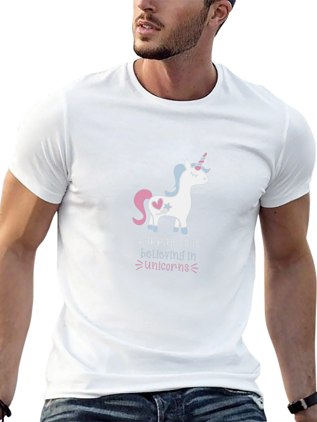 Unicorn Believer Black T-Shirt