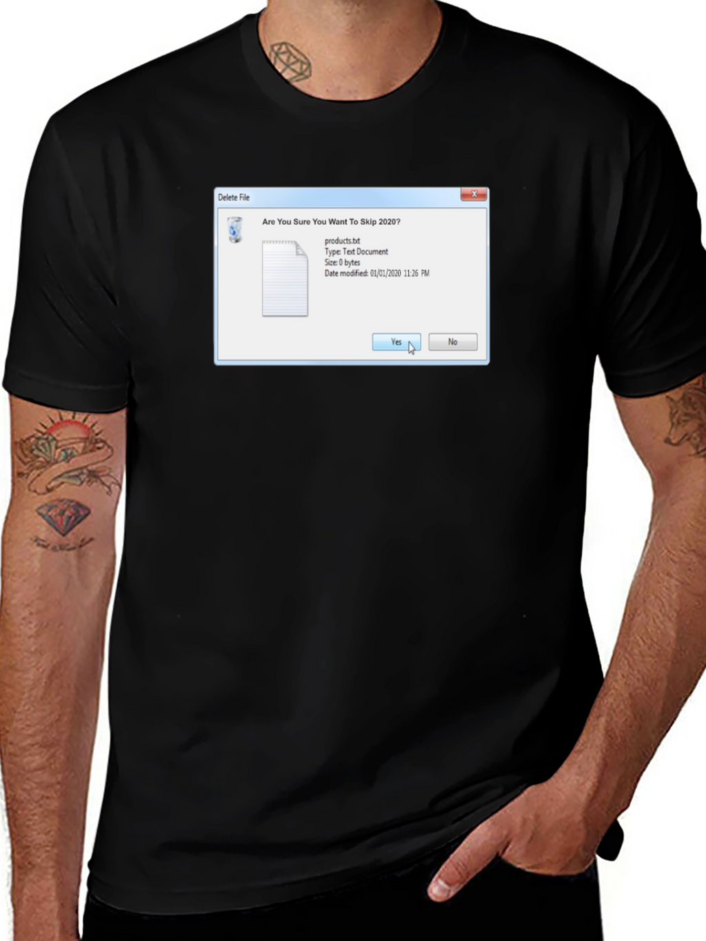 Skip 2020 T-Shirt - Funny Novelty Tee