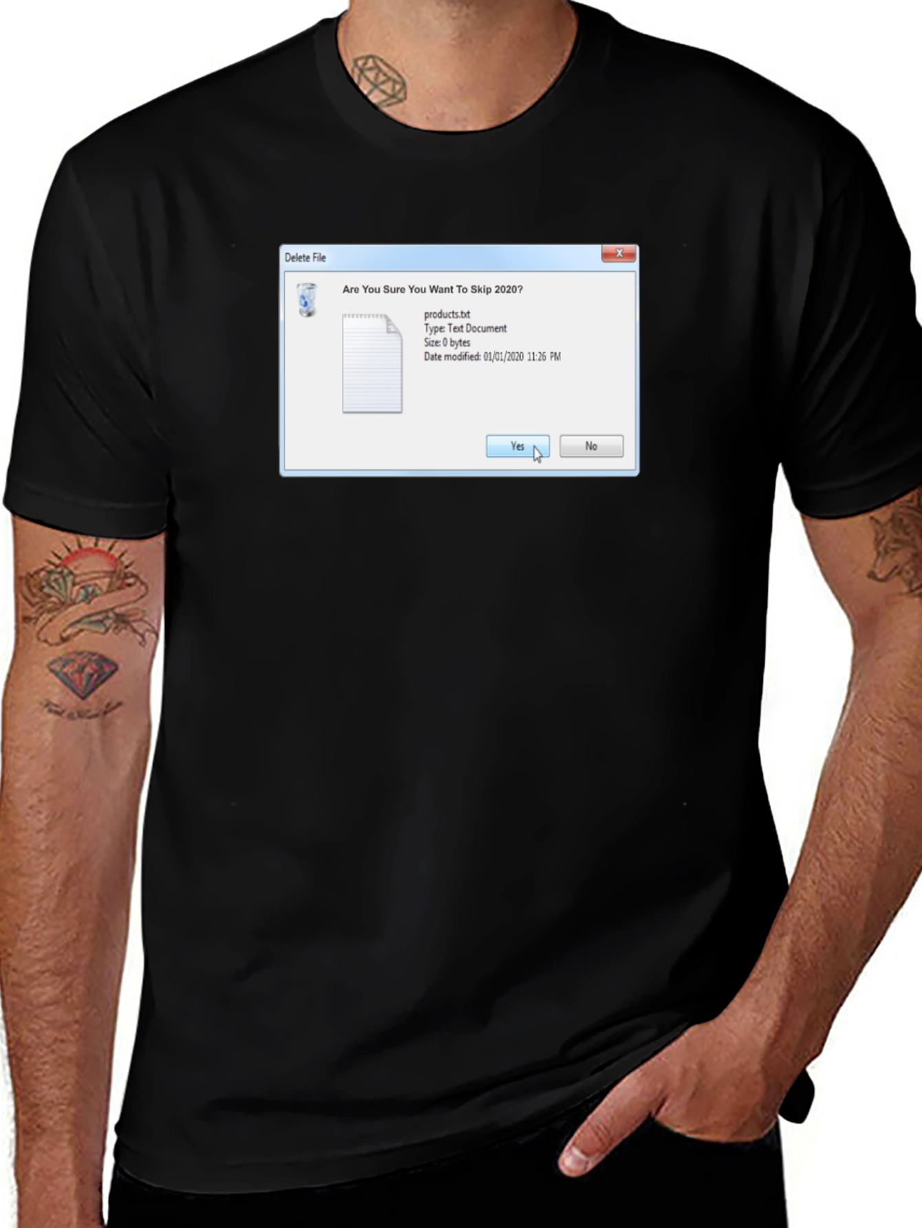 Skip 2020 T-Shirt - Funny Novelty Tee