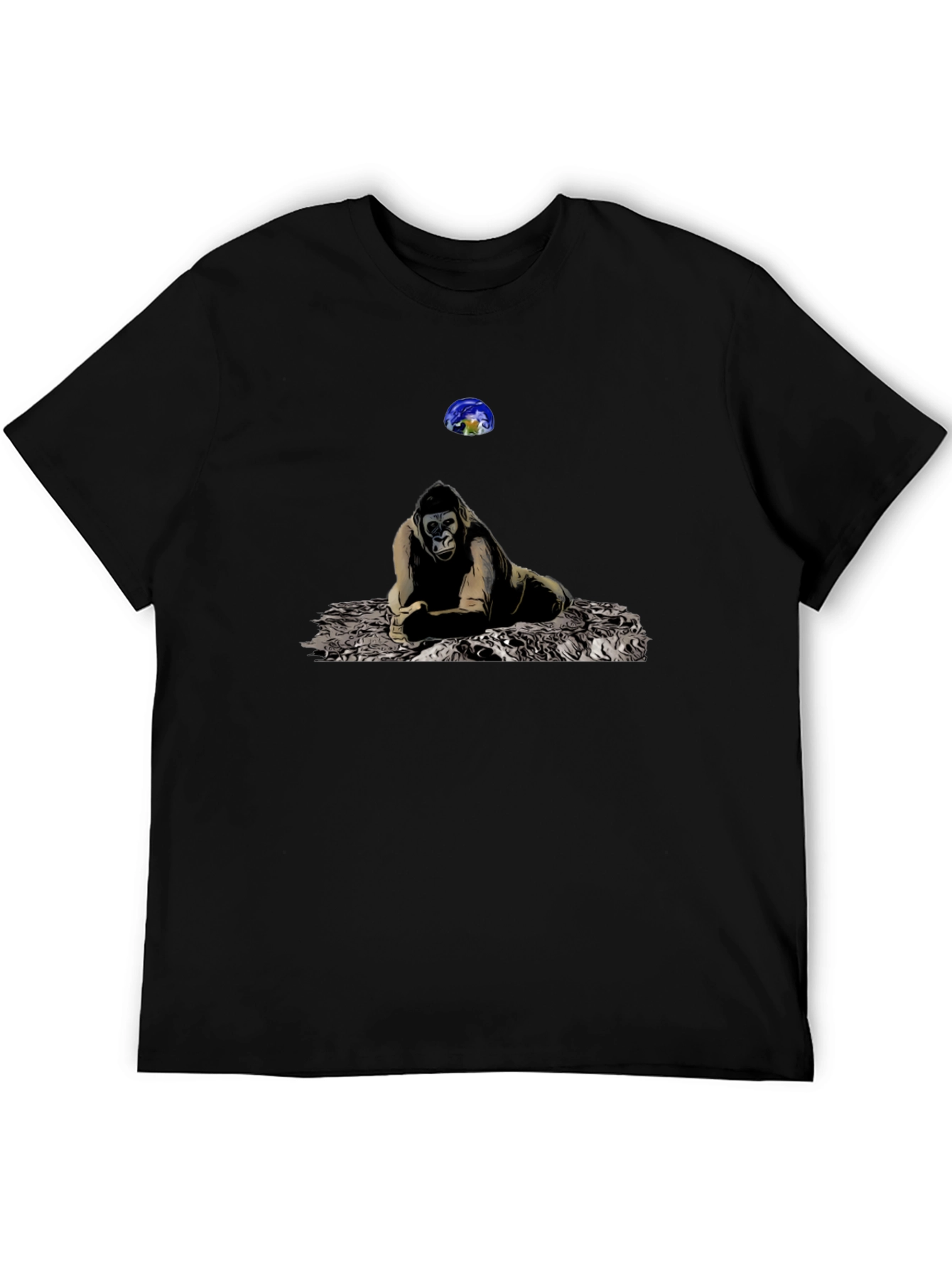 Gorilla Stargazer T-Shirt - Earth Above
