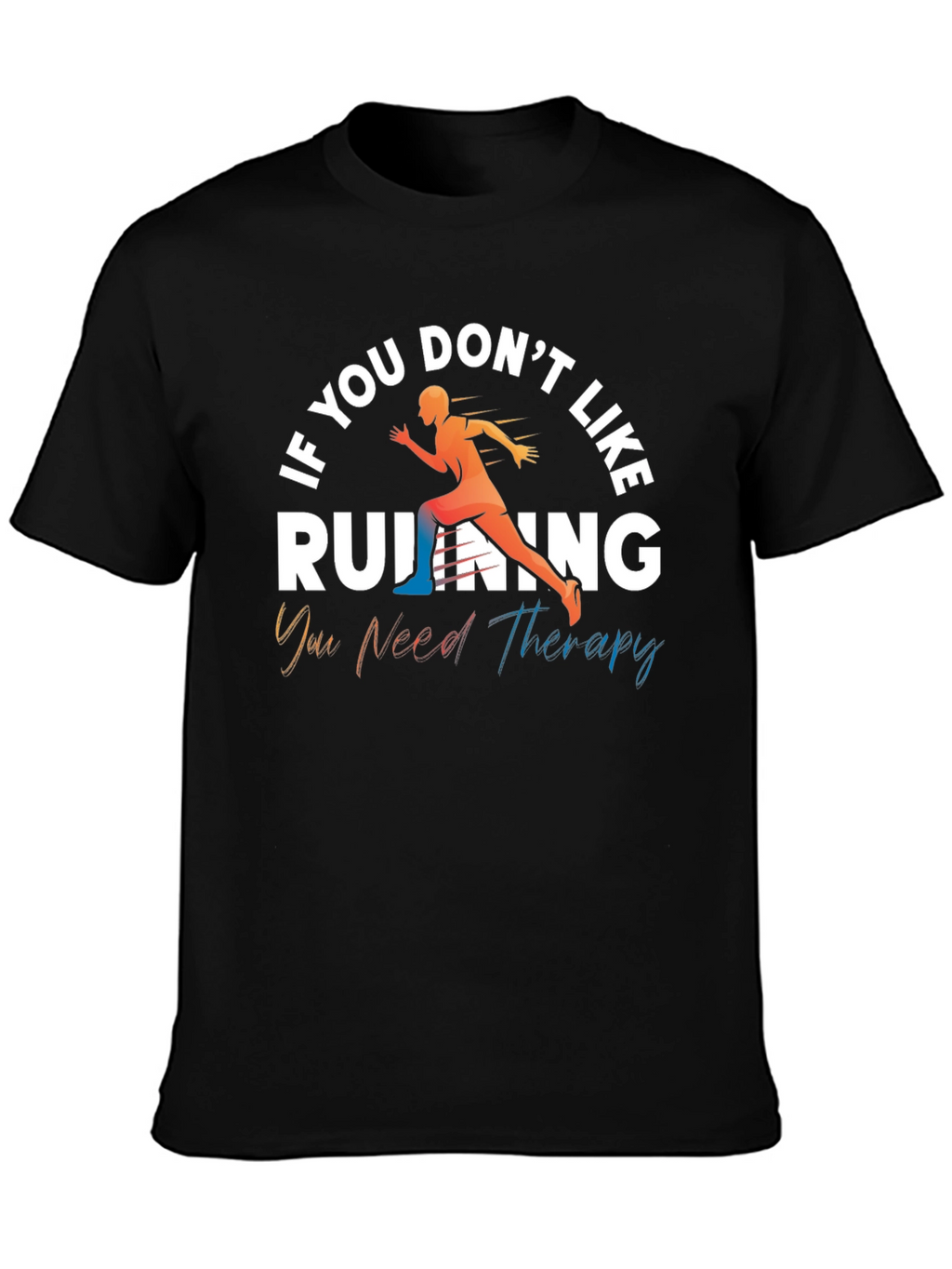 Running Therapy Graphic Tee