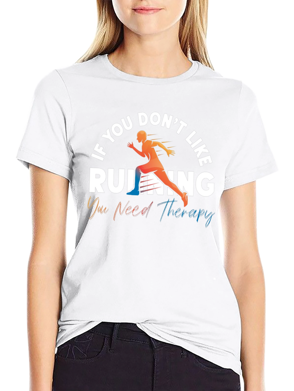 Running Therapy Graphic Tee