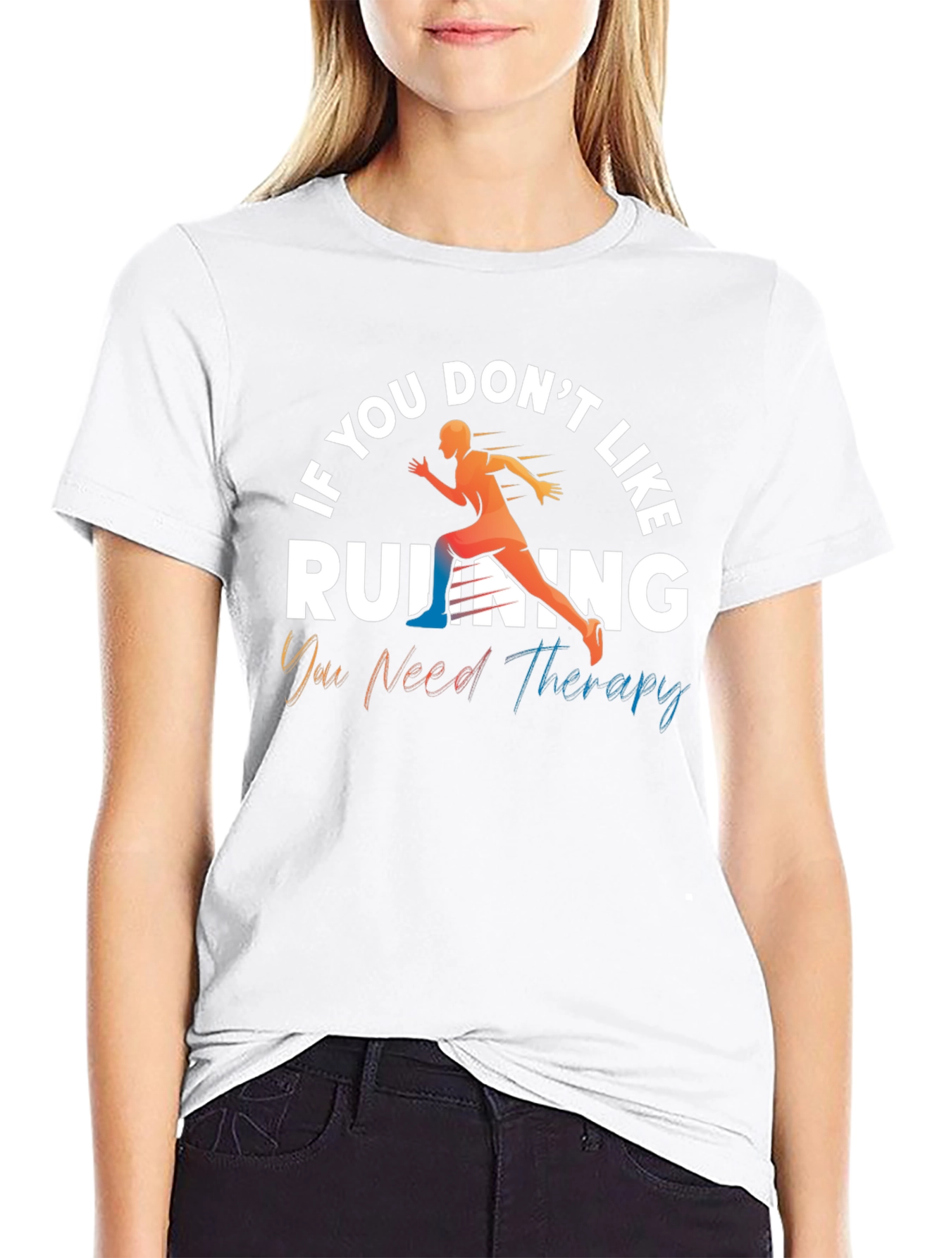 Running Therapy Graphic Tee