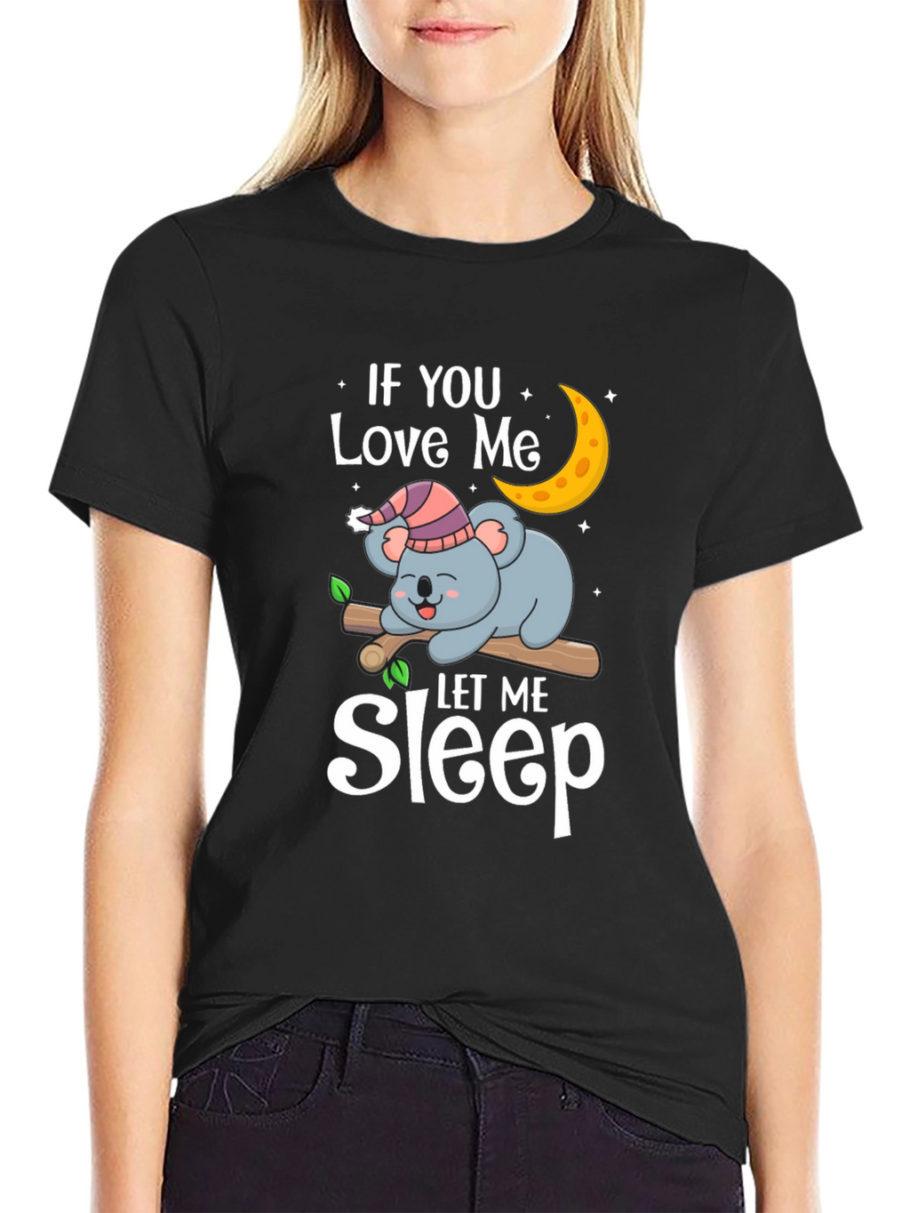 If You Love Me Let Me Sleep Koala T-Shirt