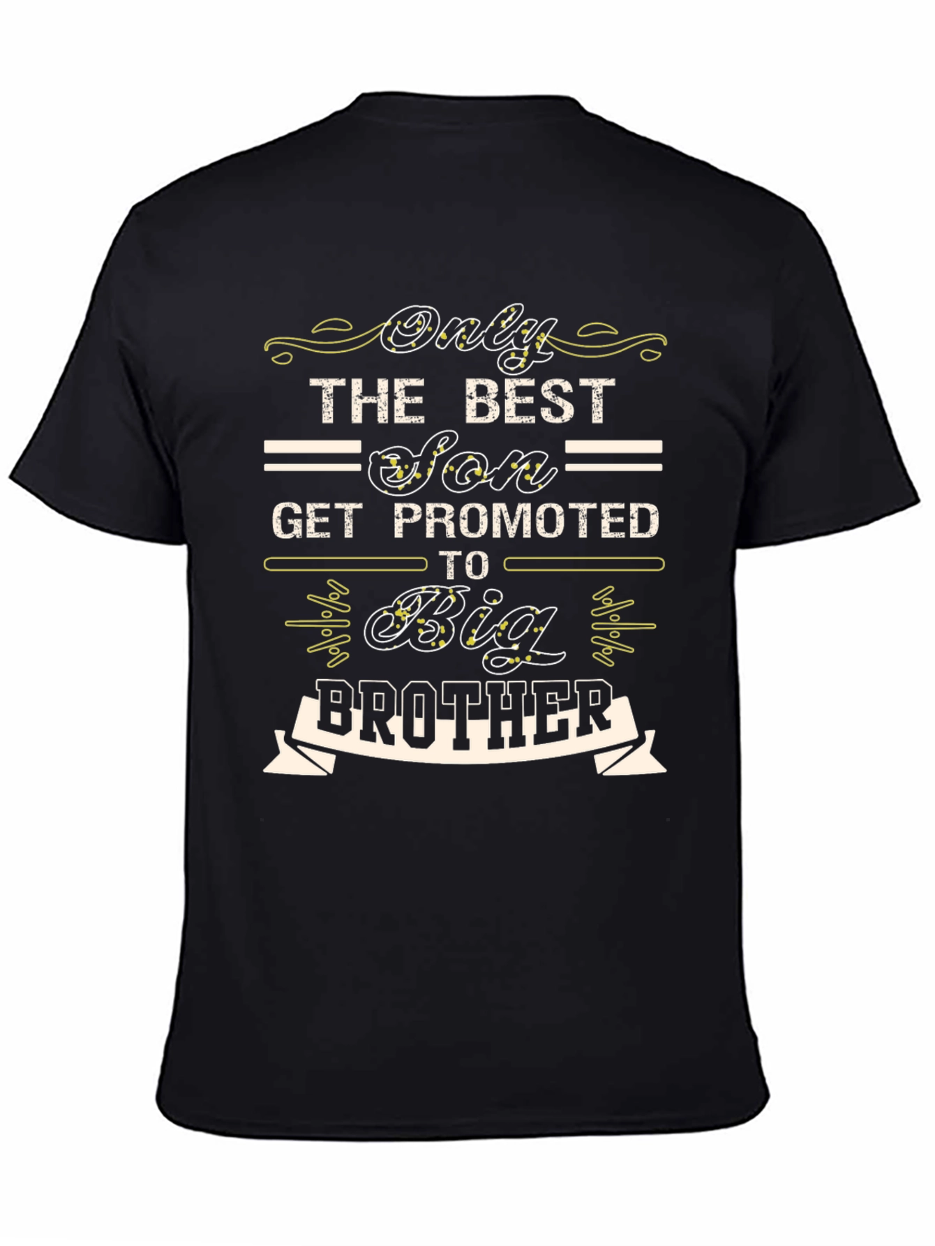 Promoted to Big Brother Graphic Tee - Son Gift