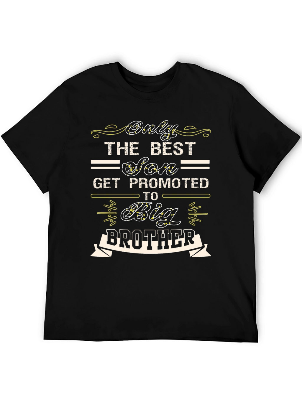 Promoted to Big Brother Graphic Tee - Son Gift