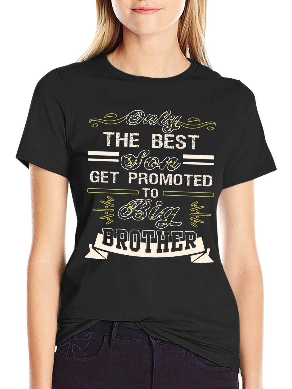 Promoted to Big Brother Graphic Tee - Son Gift
