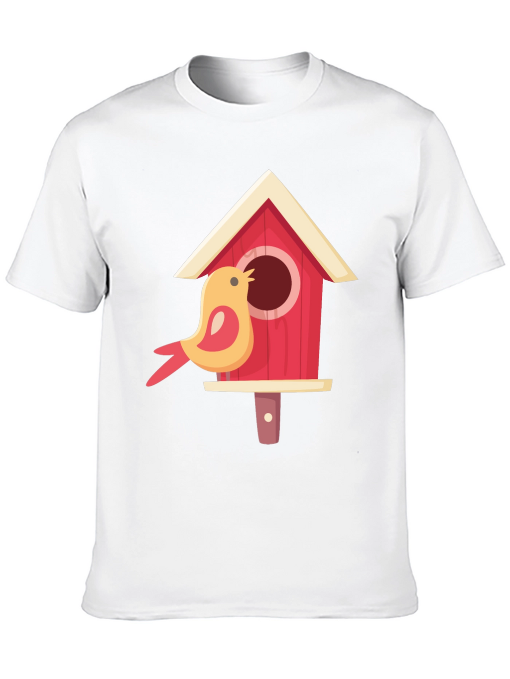 Birdhouse T-Shirt - Graphic Tee for Bird Lovers