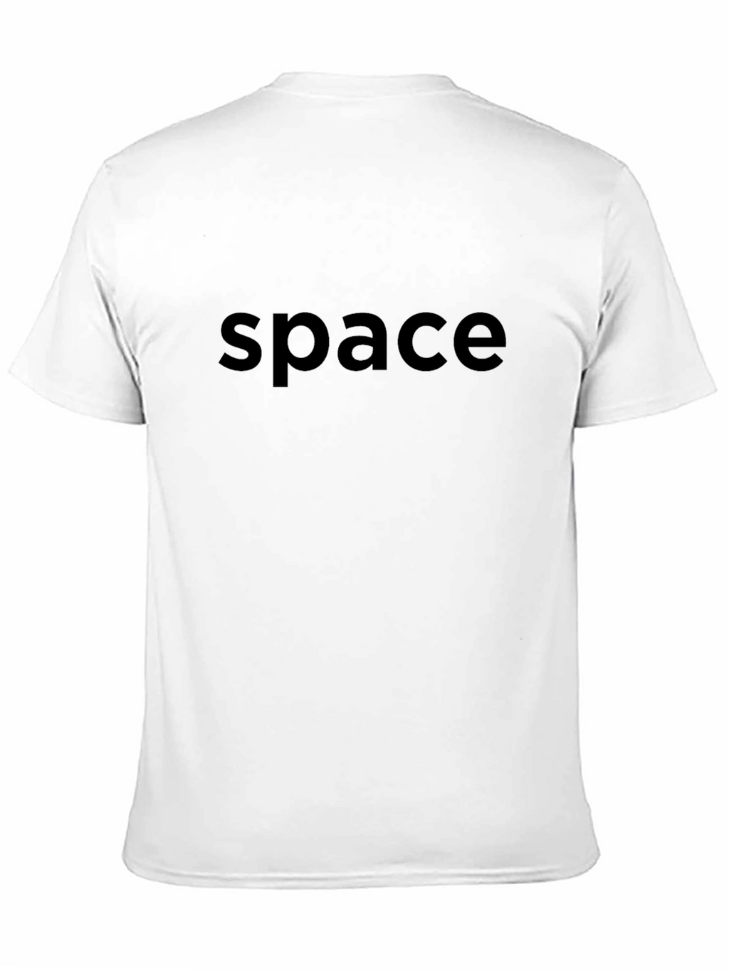 Space Graphic Tee - Mens Black Cotton T-Shirt