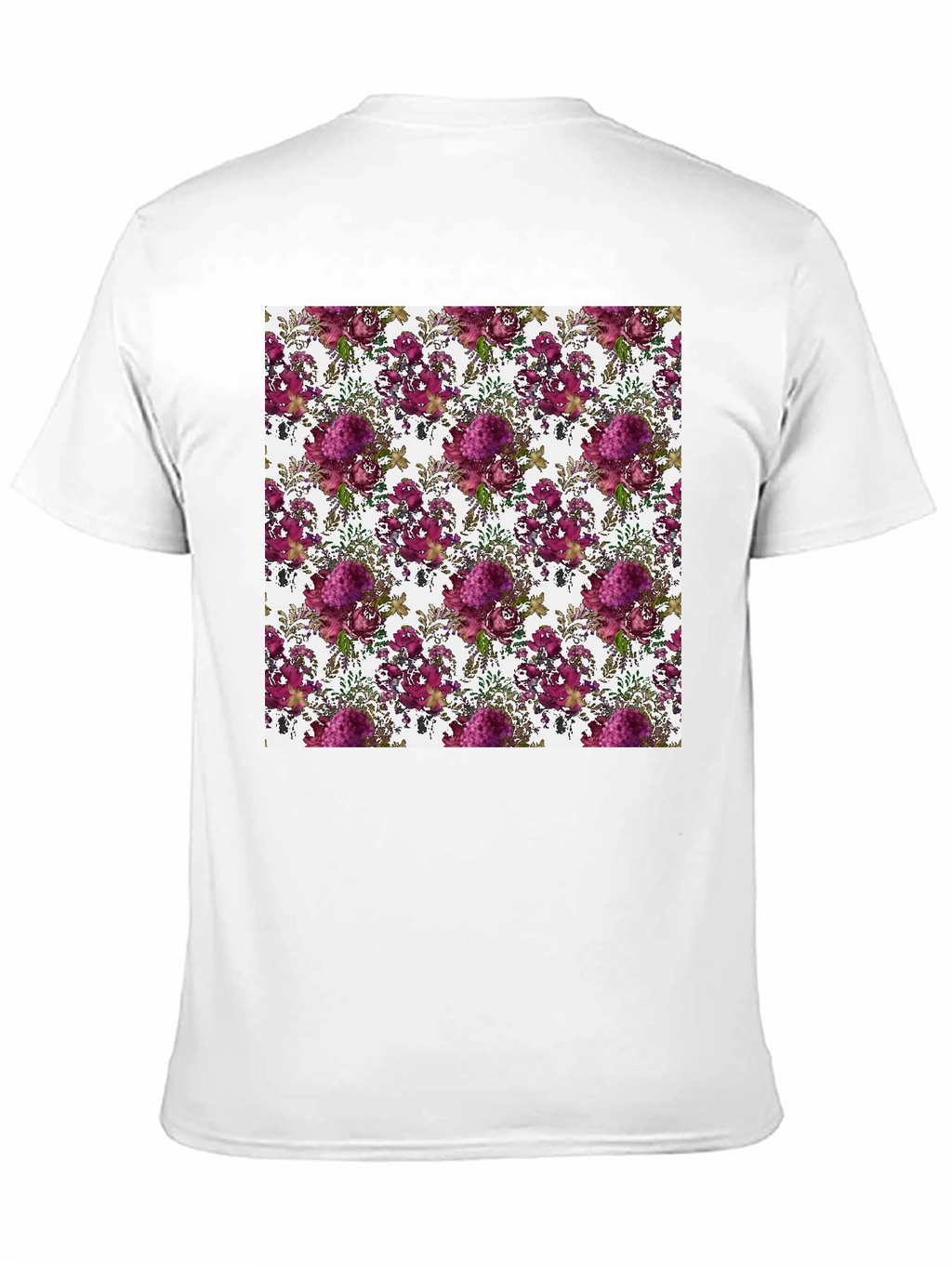 Floral Pattern T-Shirt - Stylish Comfort