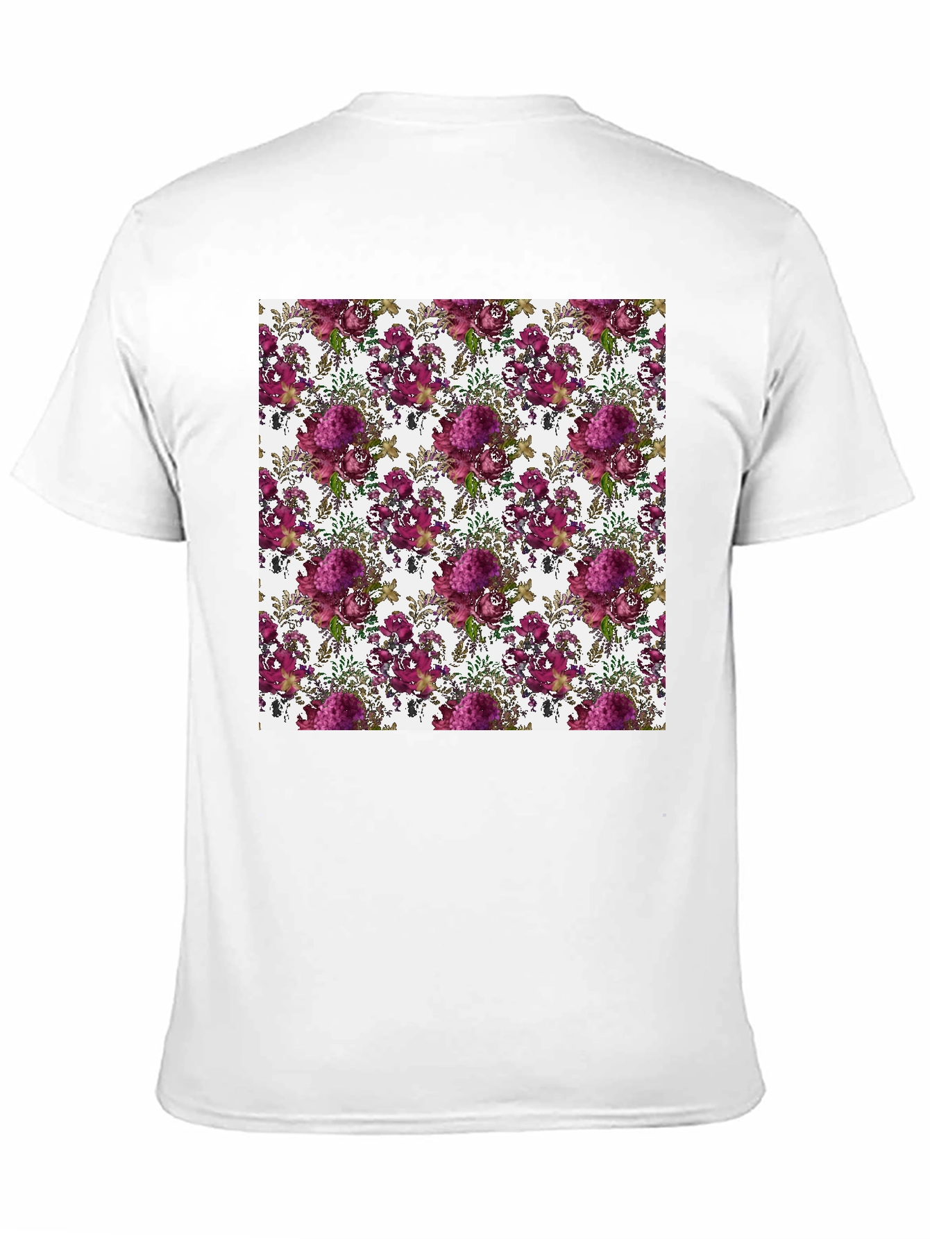 Floral Pattern T-Shirt - Stylish Comfort