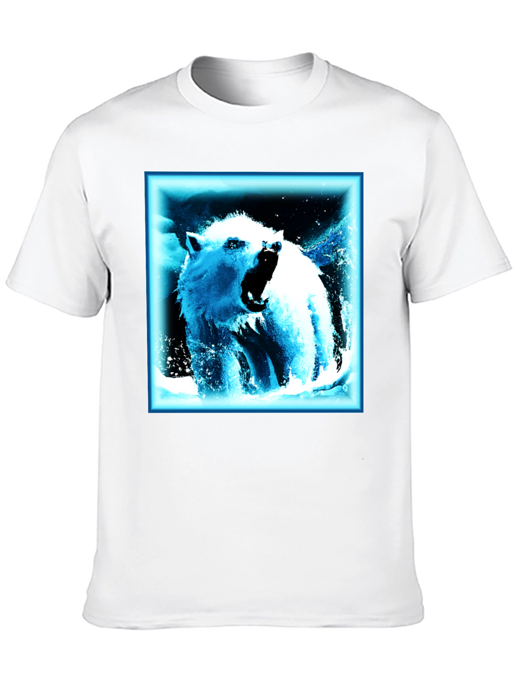 Cool Bear Graphic T-Shirt - Black Cotton Tee