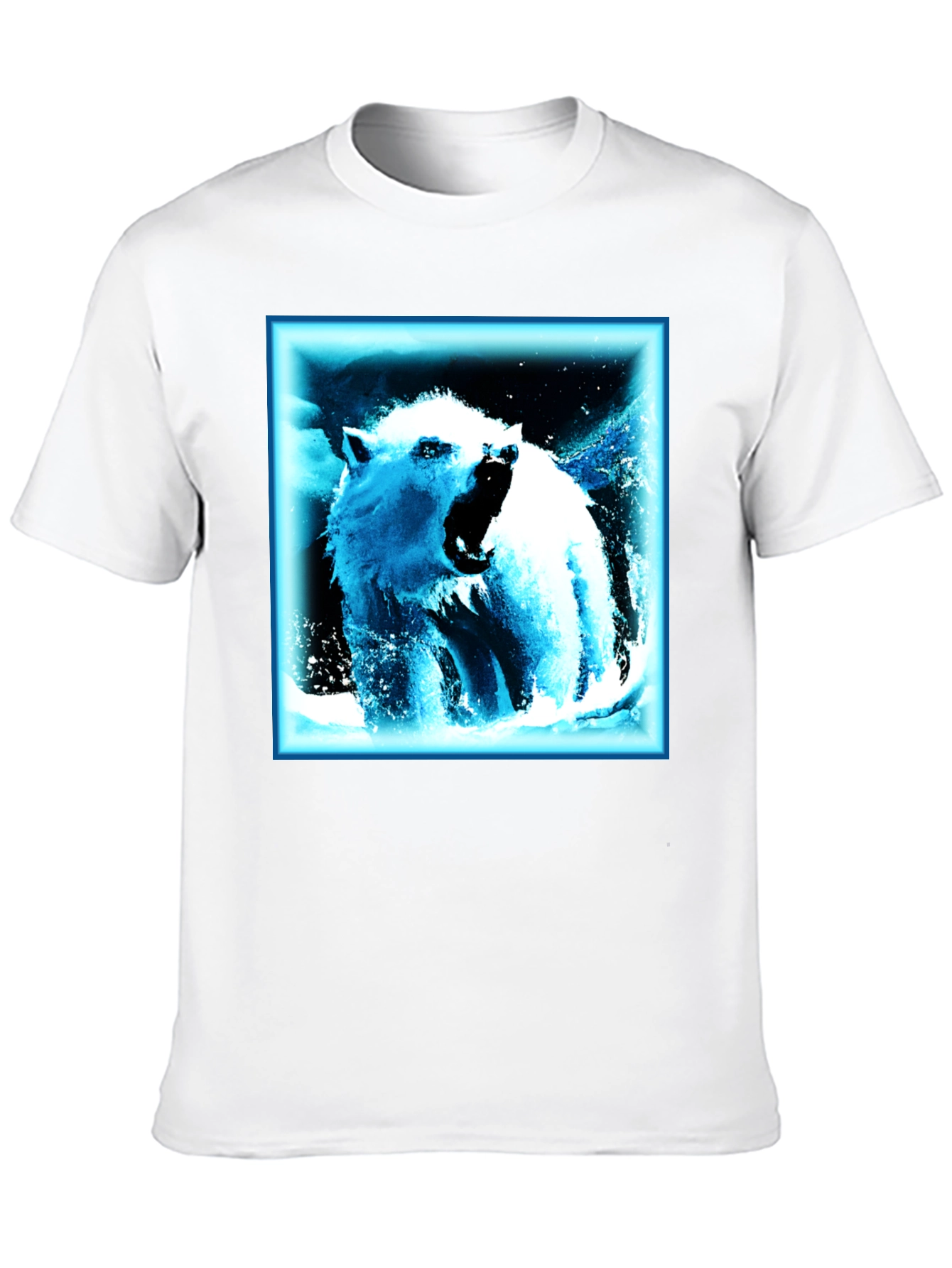 Cool Bear Graphic T-Shirt - Black Cotton Tee
