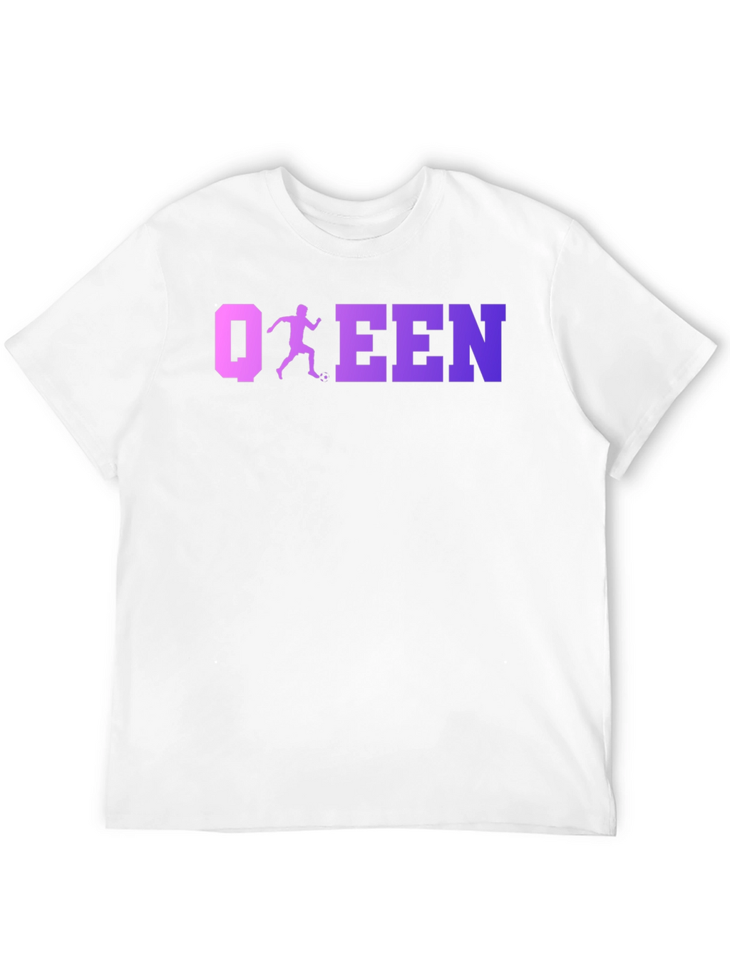 Soccer Queen Black T-Shirt
