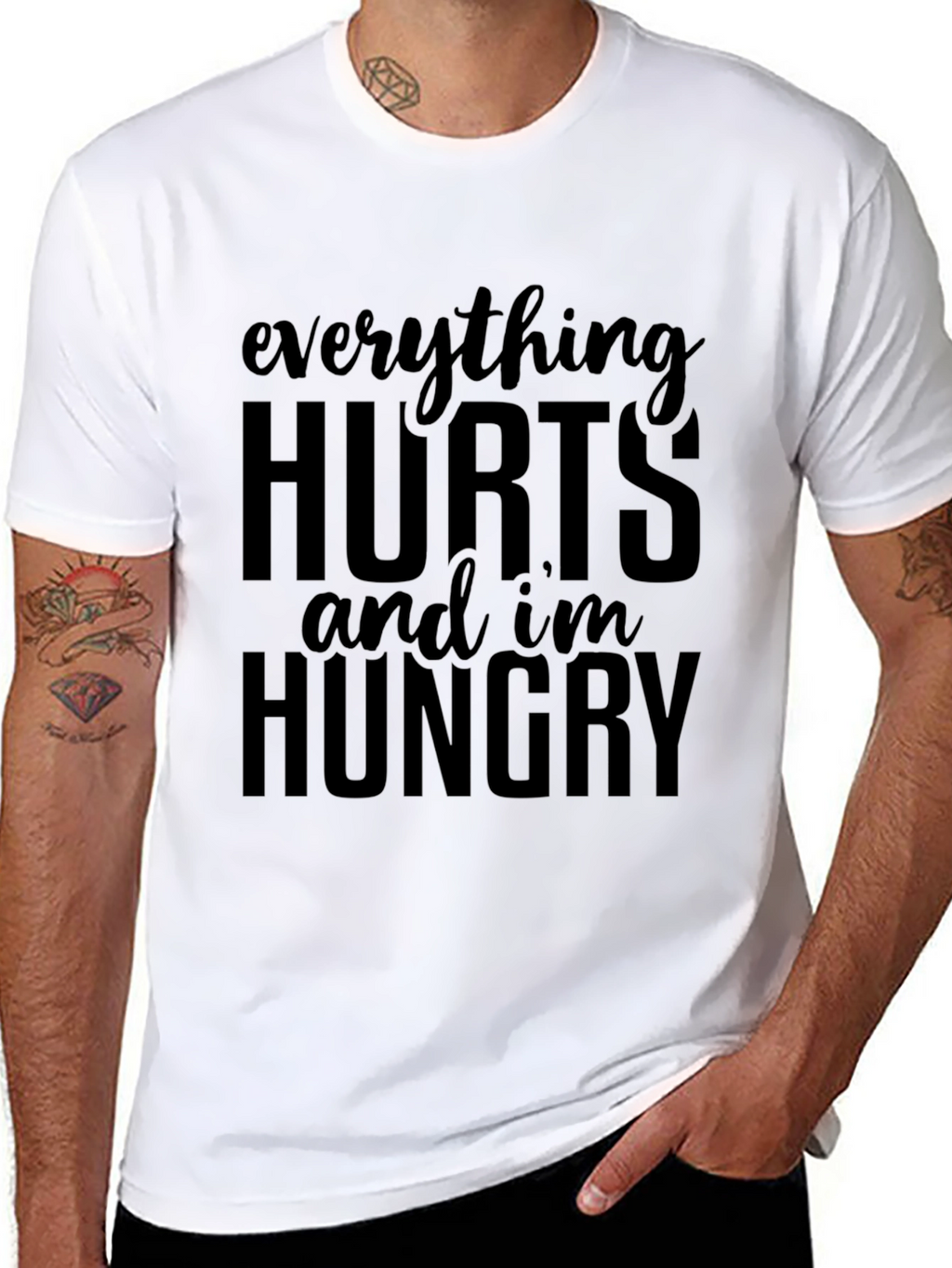 Everything Hurts Funny T-Shirt