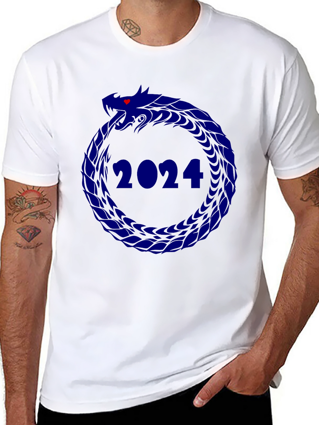 Ouroboros Dragon 2024 Graphic Tee