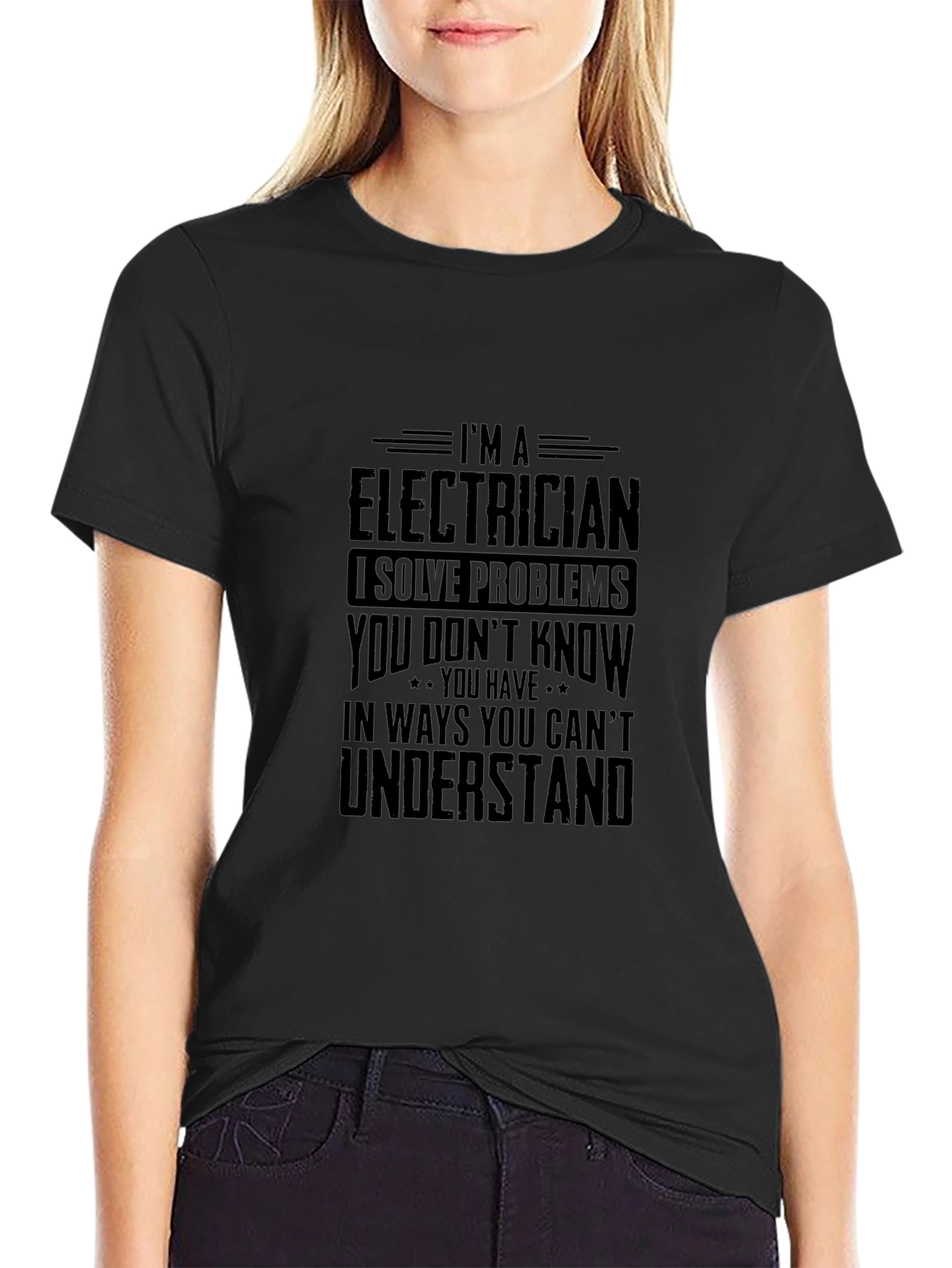 Electrician Problem Solver Graphic Tee