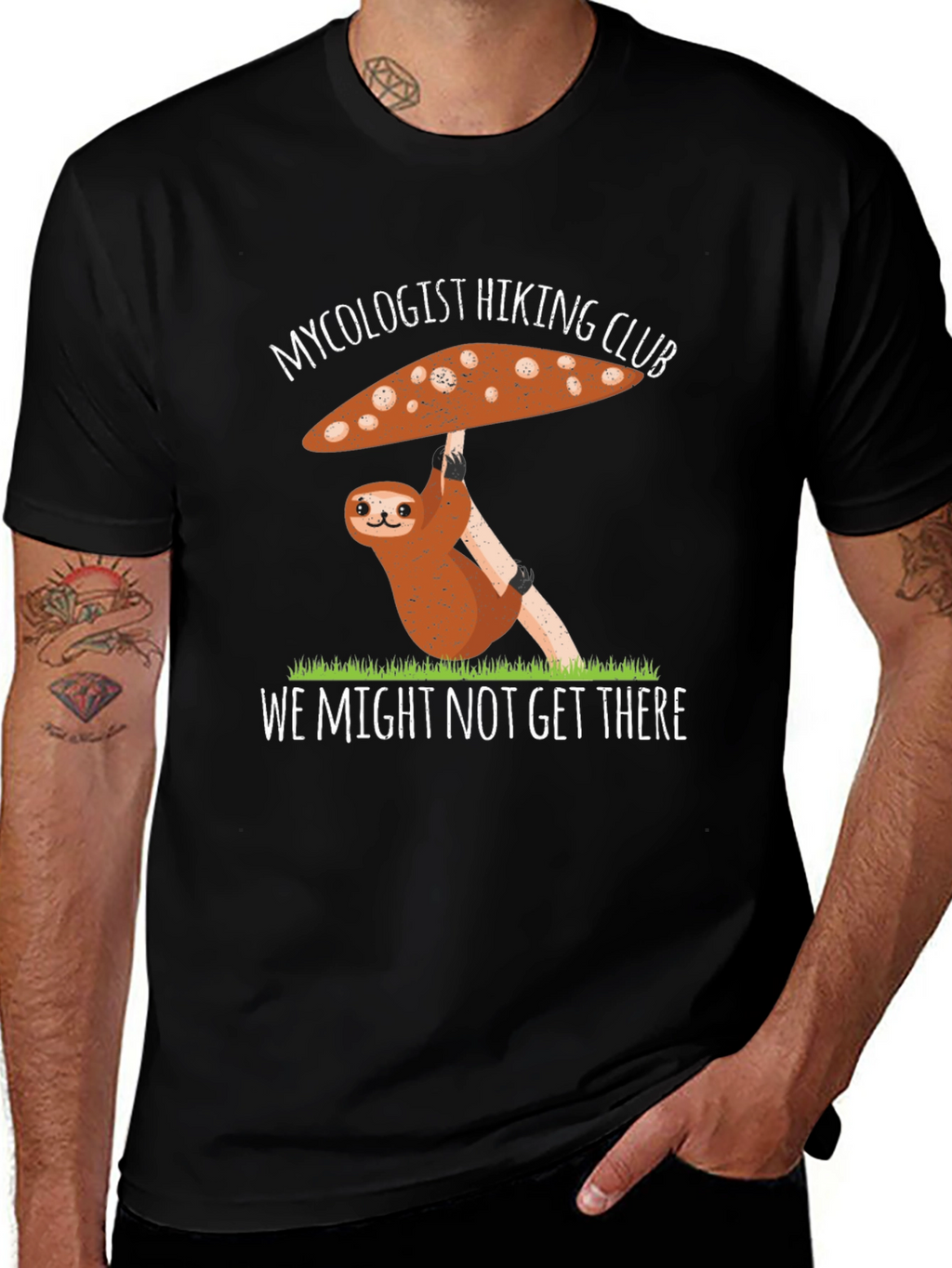 Mycology Sloth Graphic Tee