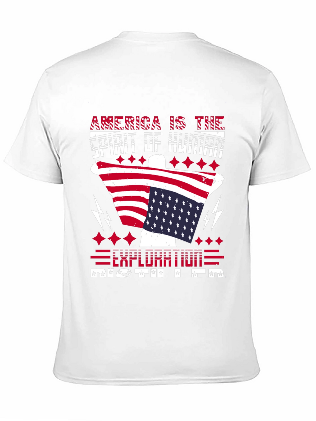 Patriotic America Exploration T-Shirt
