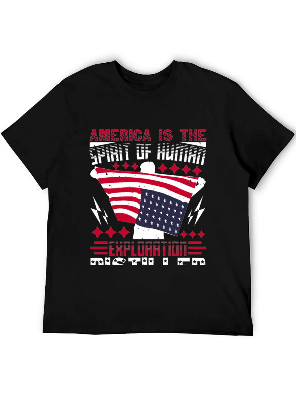 Patriotic America Exploration T-Shirt