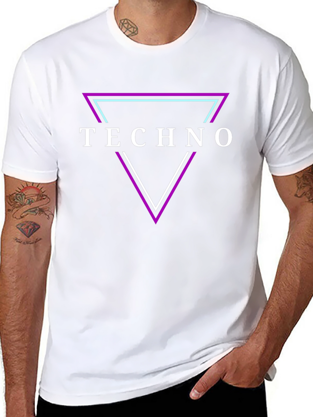 Techno Graphic T-Shirt - EDM Festival Wear
