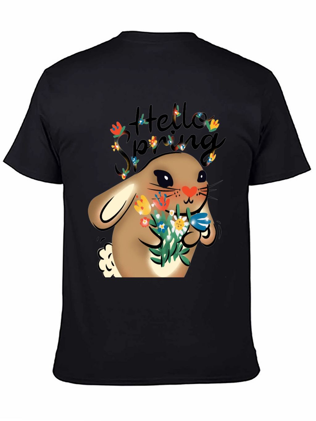 Hello Spring Easter Bunny T-Shirt