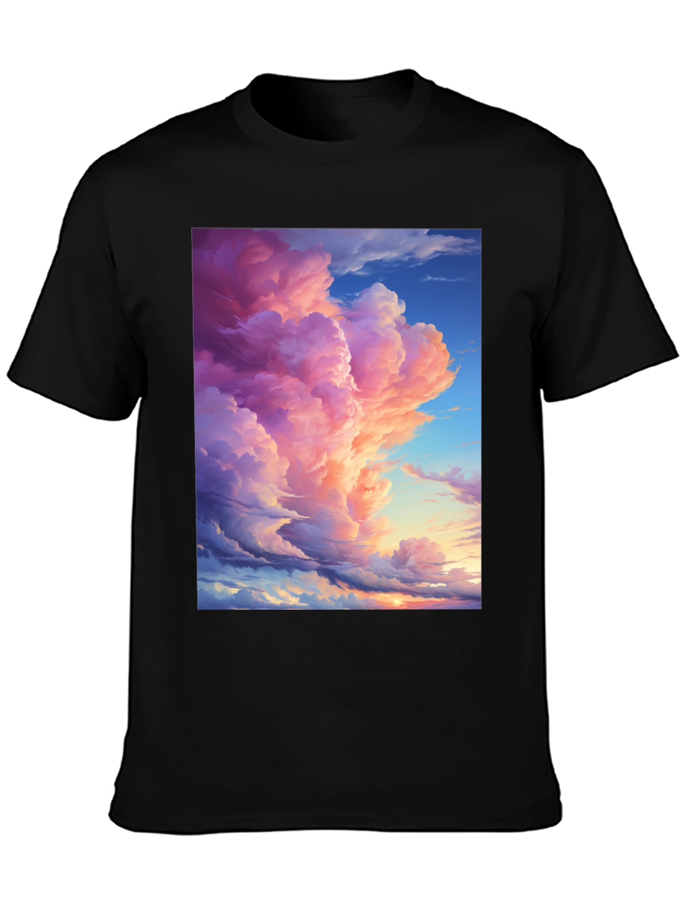 Dreamy Sky T-Shirt - Artistic Cloudscape Design