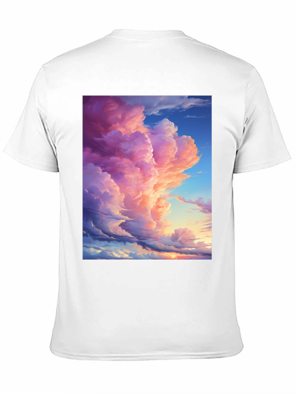 Dreamy Sky T-Shirt - Artistic Cloudscape Design