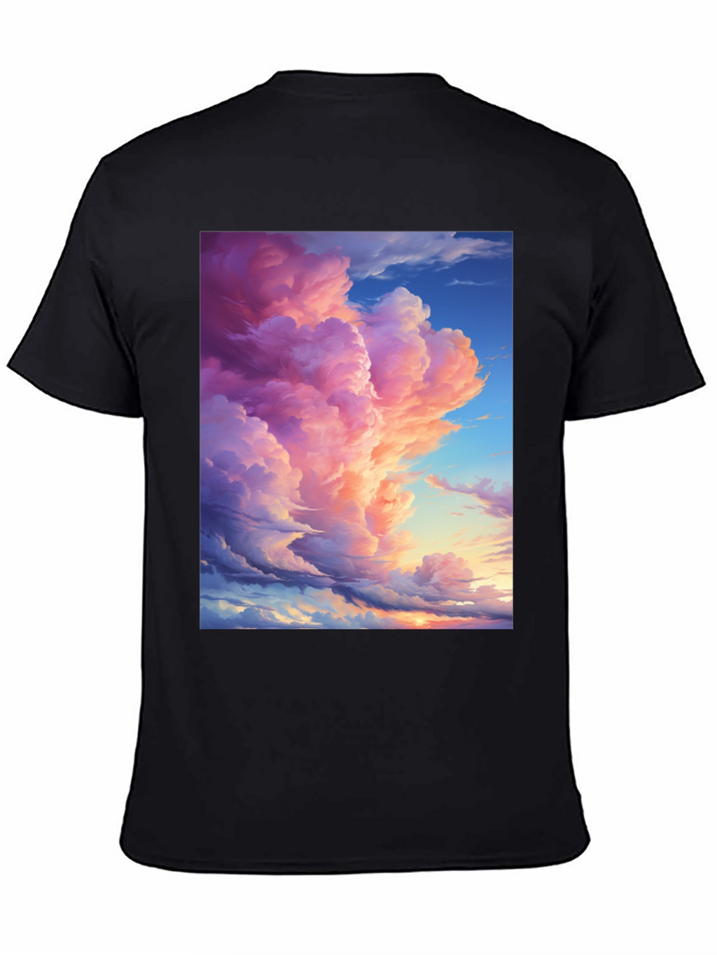 Dreamy Sky T-Shirt - Artistic Cloudscape Design