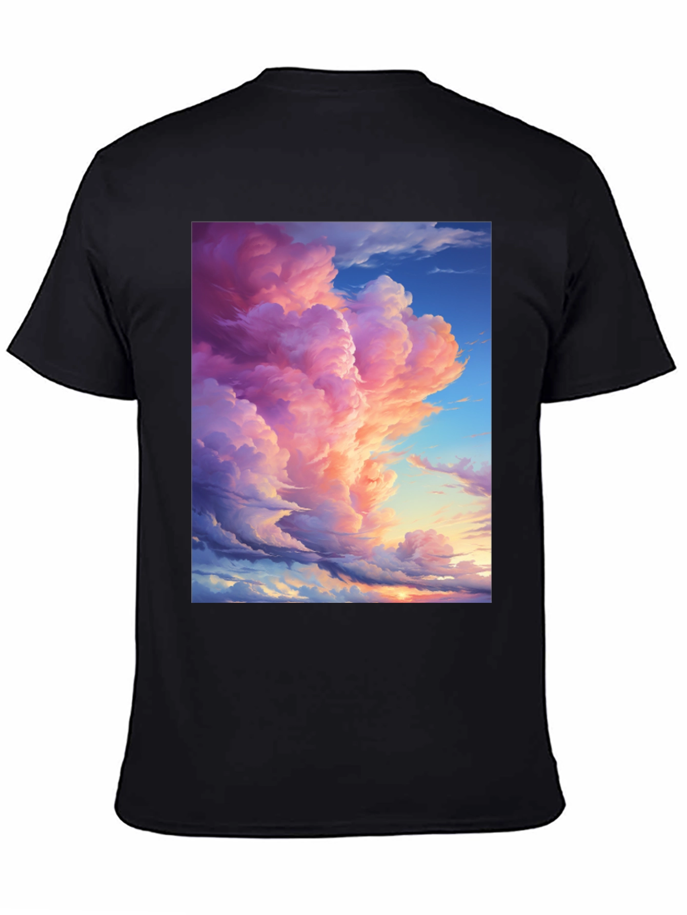 Dreamy Sky T-Shirt - Artistic Cloudscape Design