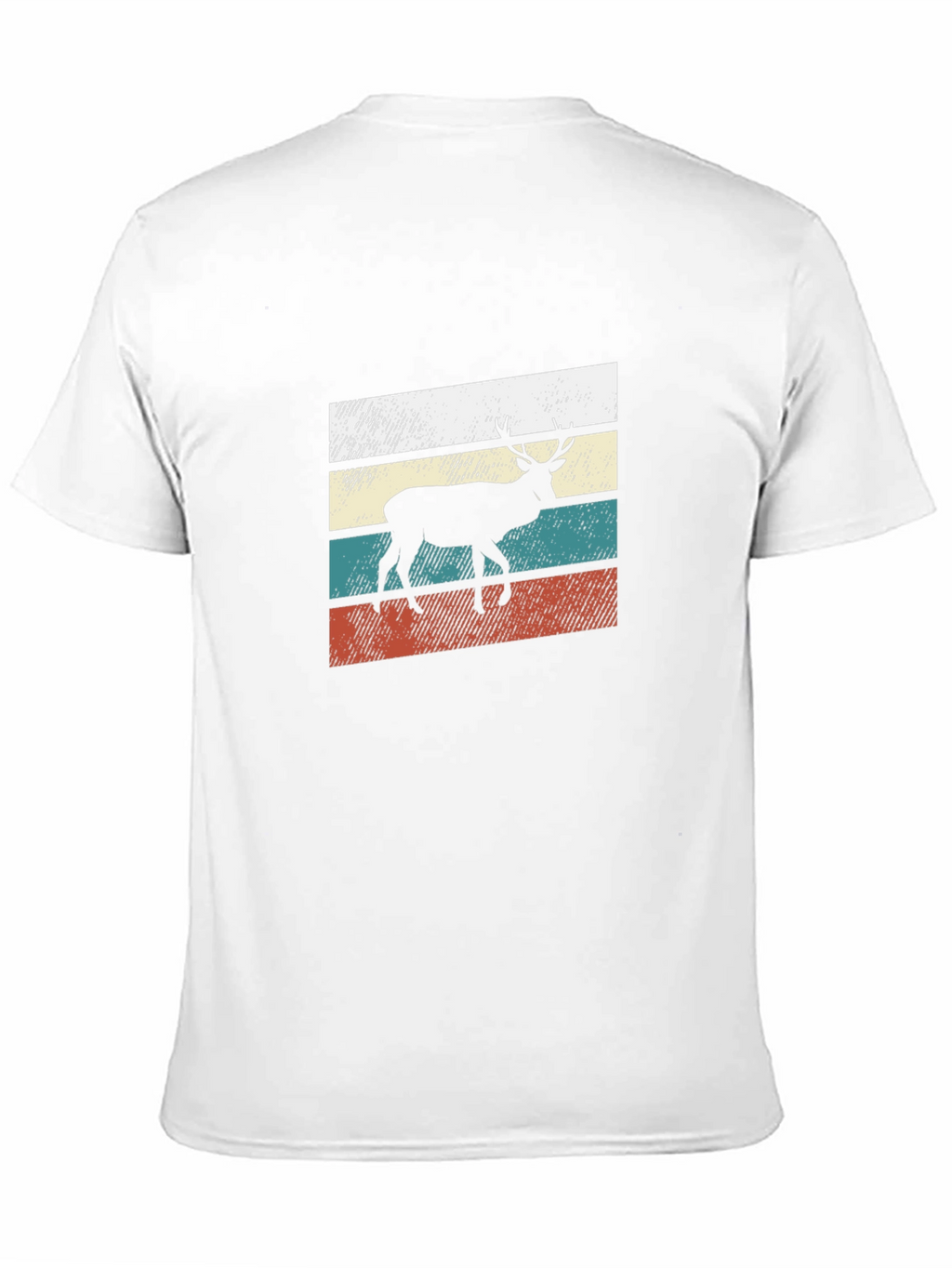 Retro Deer Graphic T-Shirt
