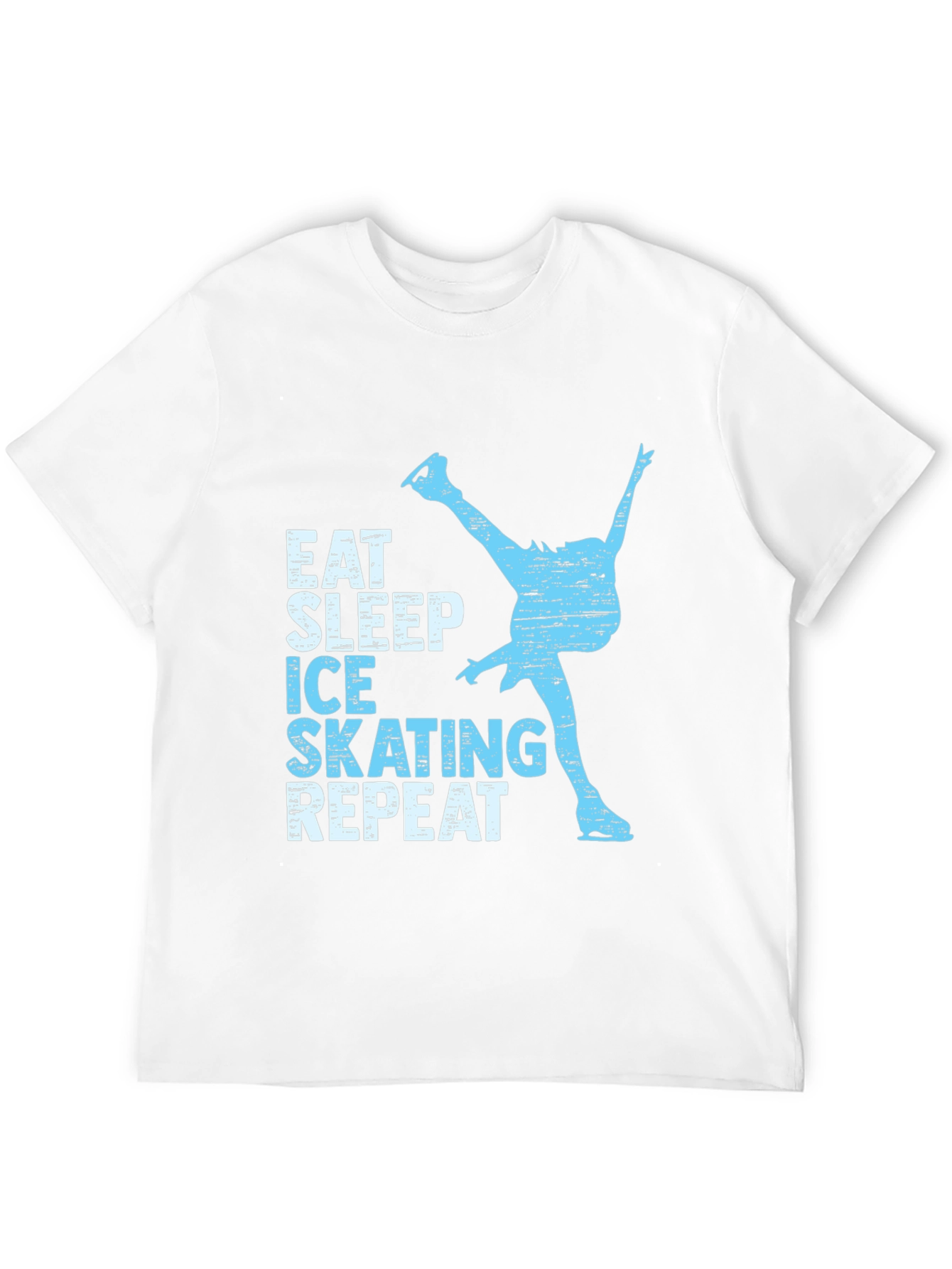 Eat Sleep Ice Skating Repeat T-Shirt