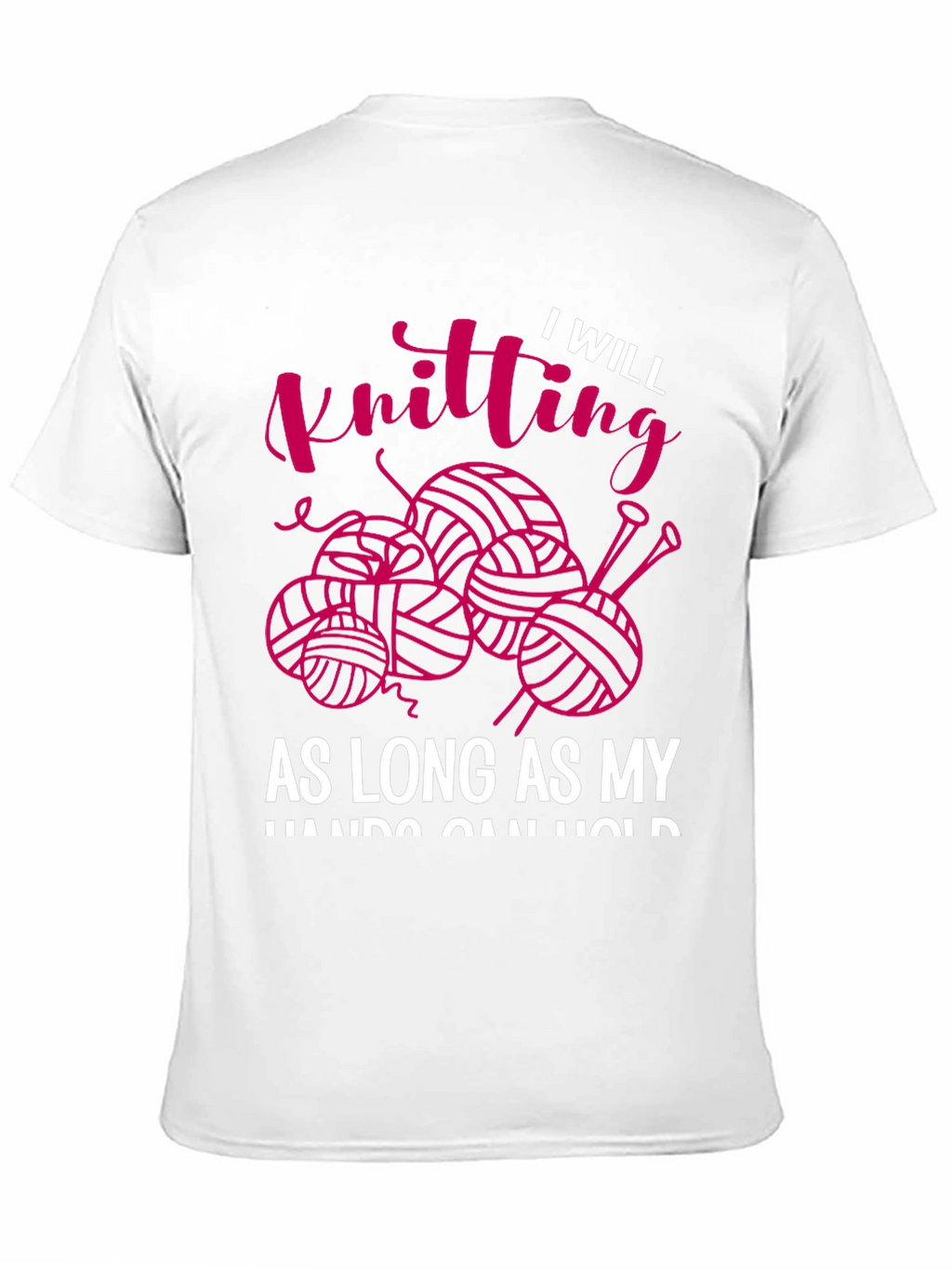 I Will Knitting T-Shirt