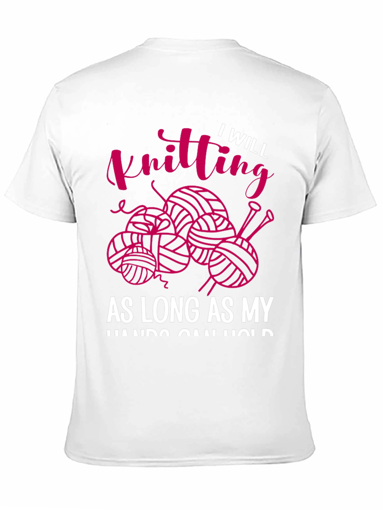 I Will Knitting T-Shirt