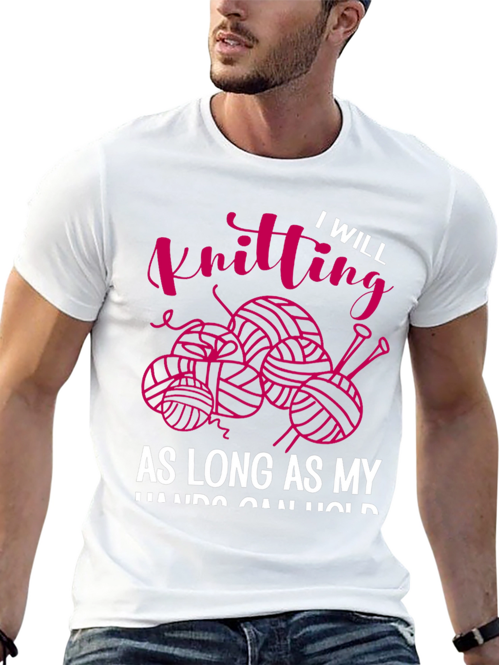 I Will Knitting T-Shirt