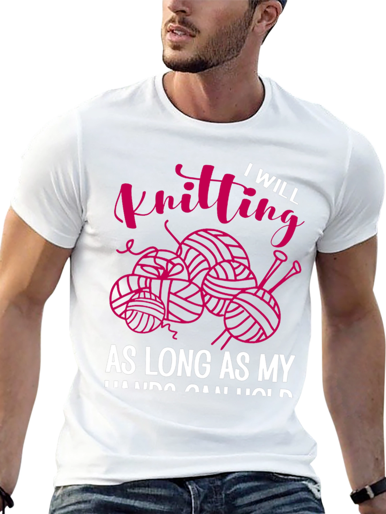 I Will Knitting T-Shirt