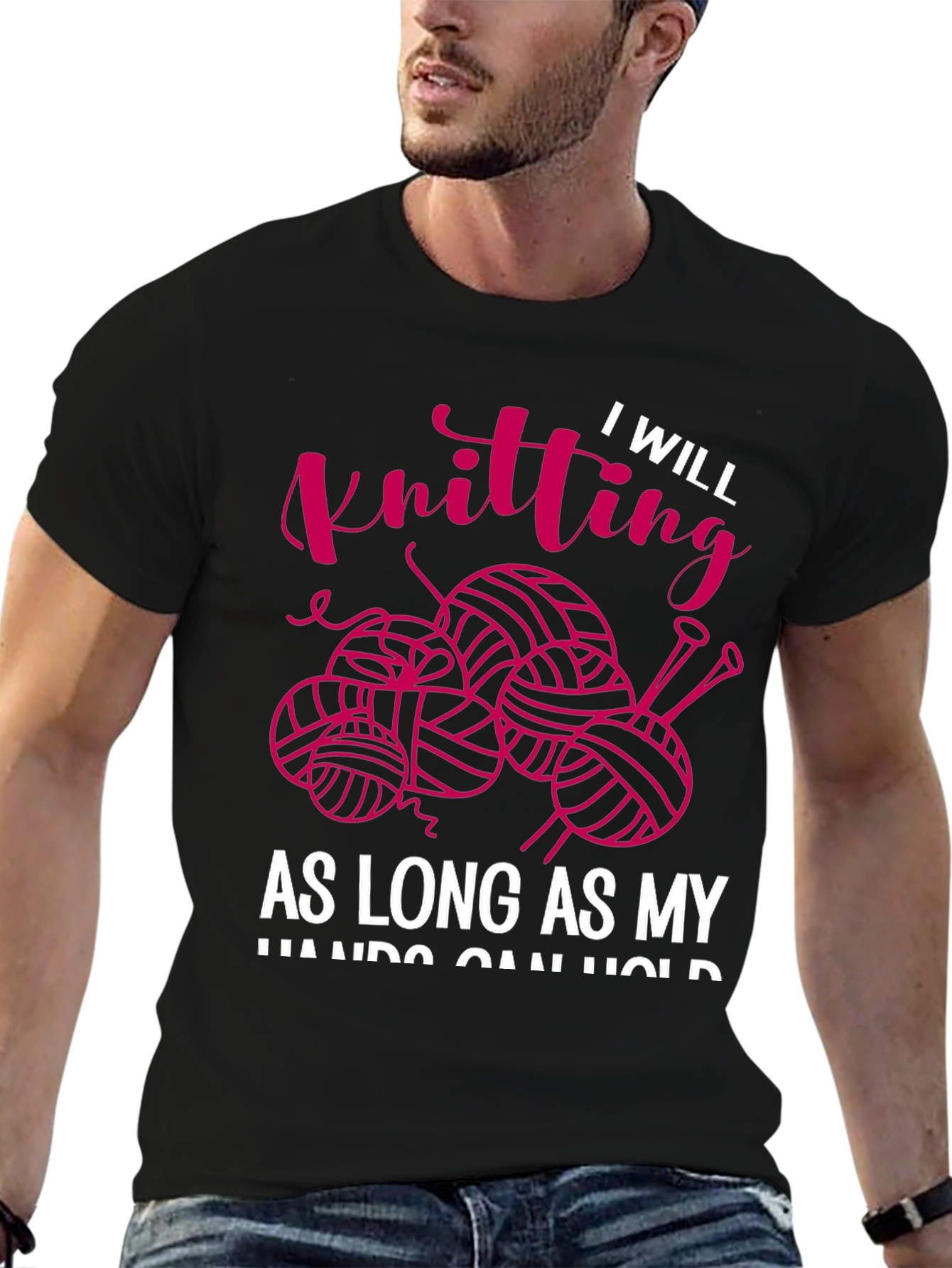 I Will Knitting T-Shirt