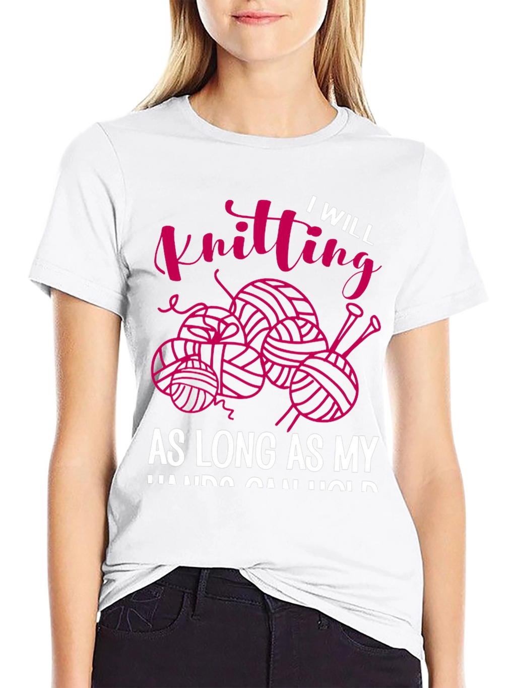 I Will Knitting T-Shirt