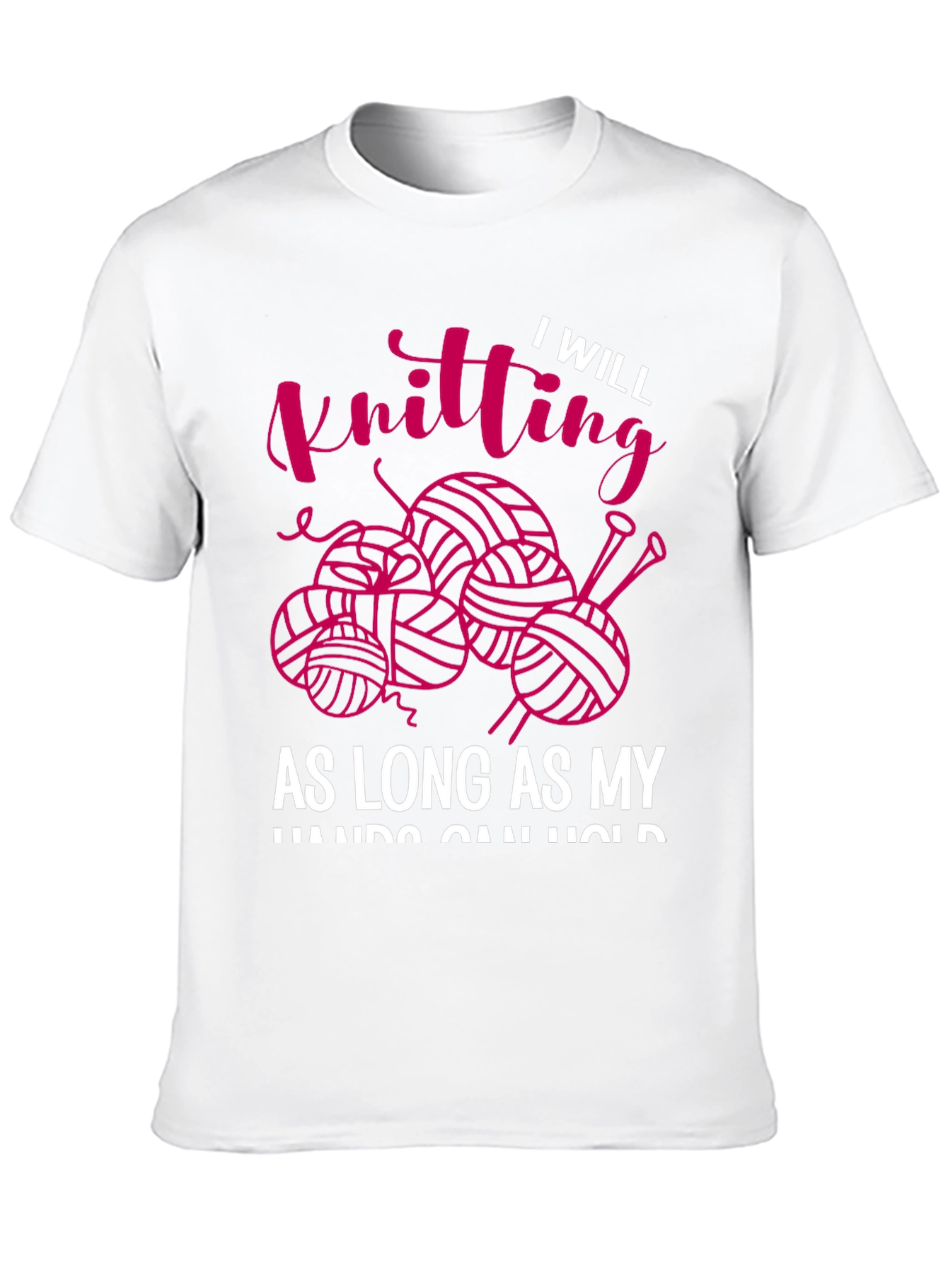 I Will Knitting T-Shirt