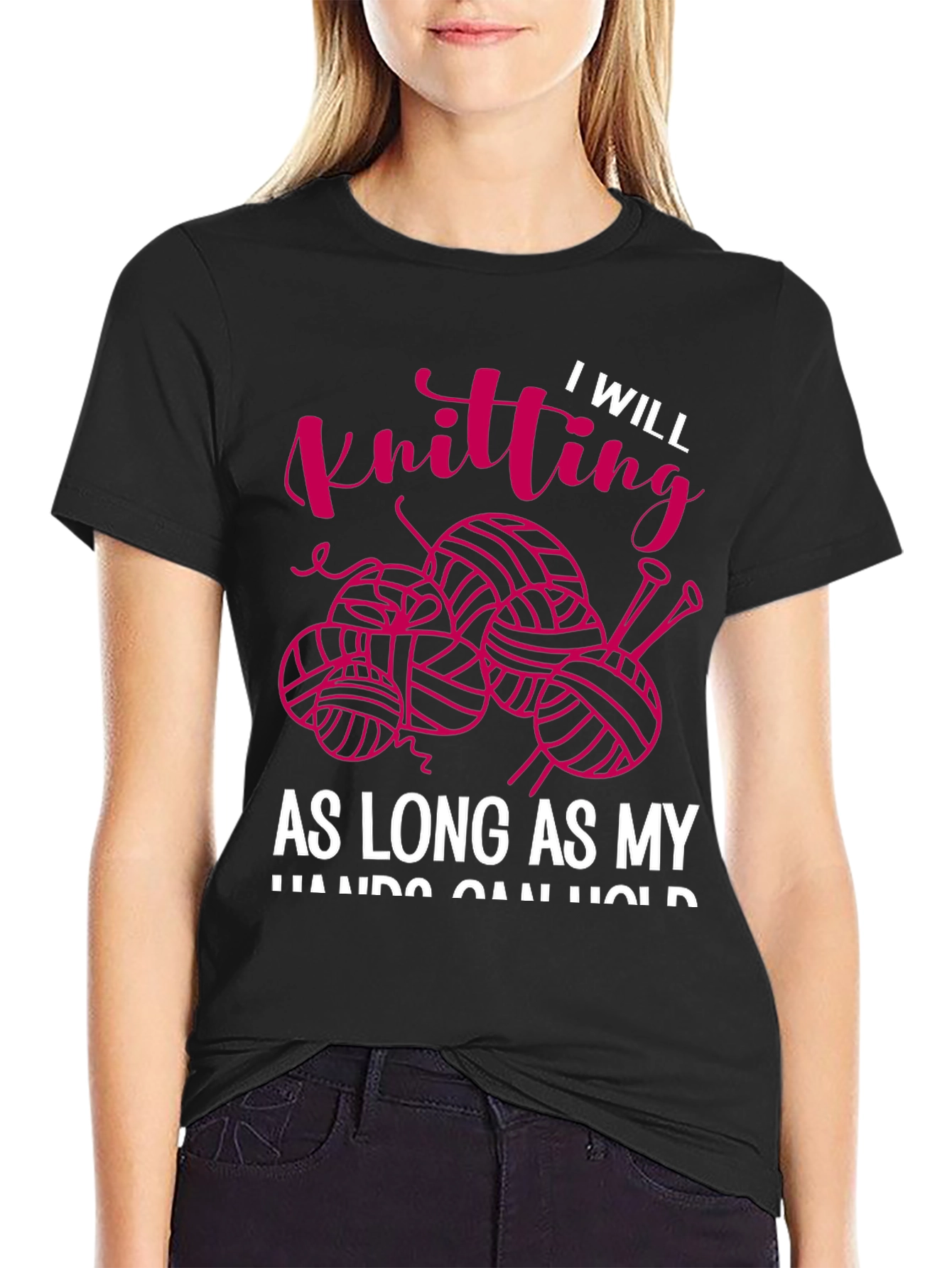 I Will Knitting T-Shirt