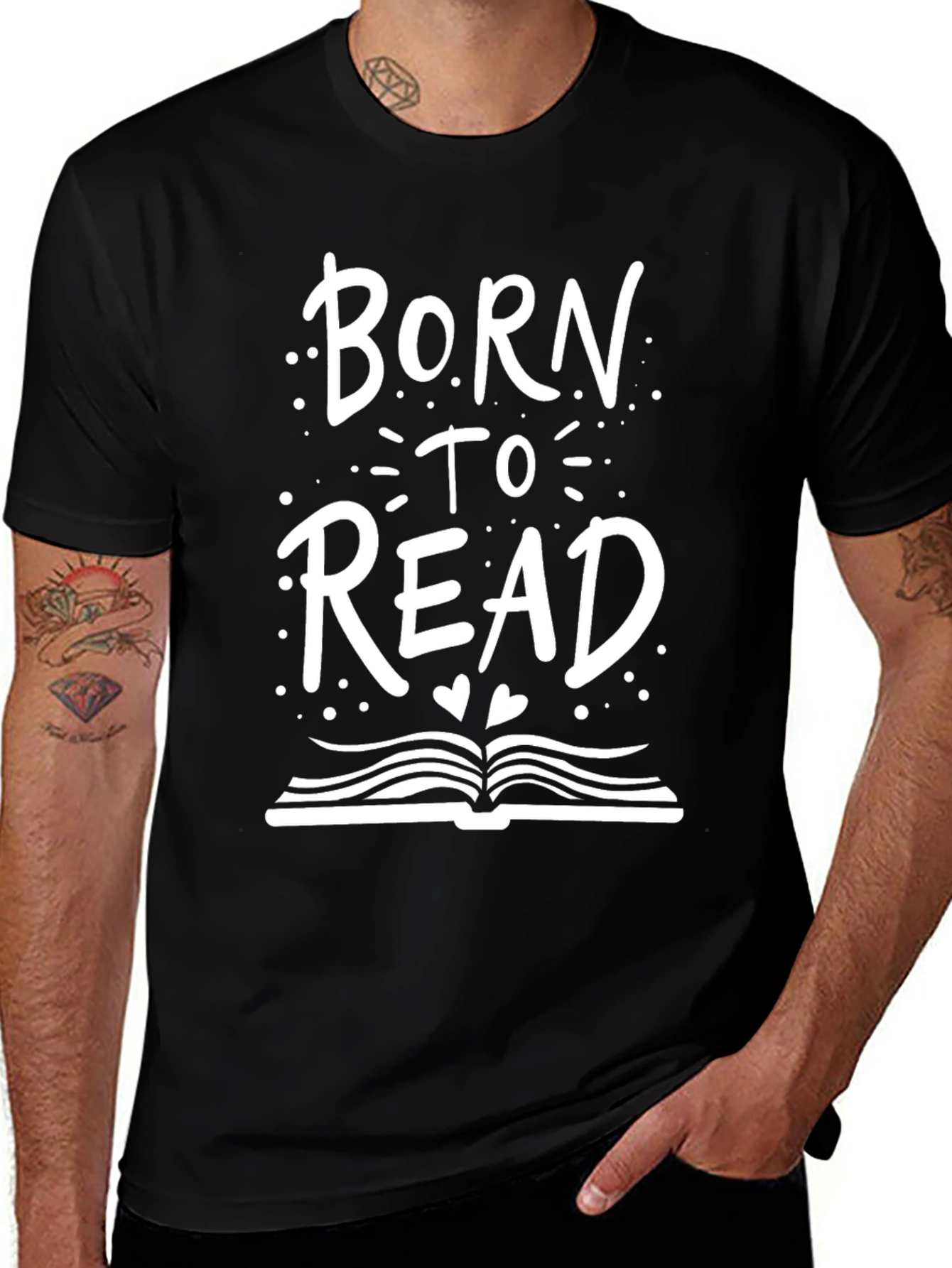 Born to Read T-Shirt - Book Lover Tee