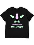 Gaming With My Peeps Easter T-Shirt