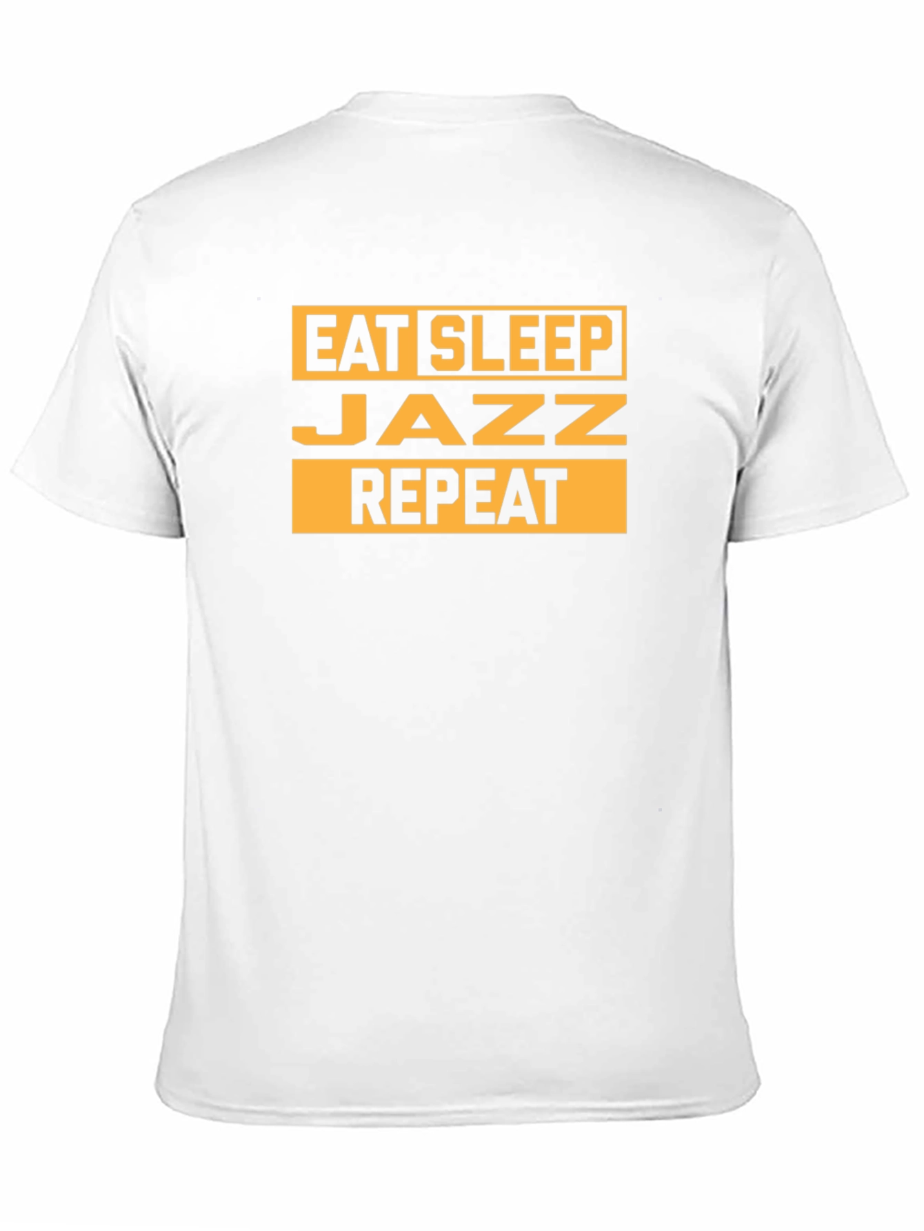 Eat Sleep Jazz Repeat Graphic T-Shirt