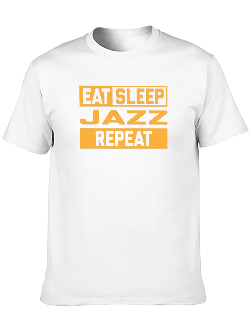 Eat Sleep Jazz Repeat Graphic T-Shirt