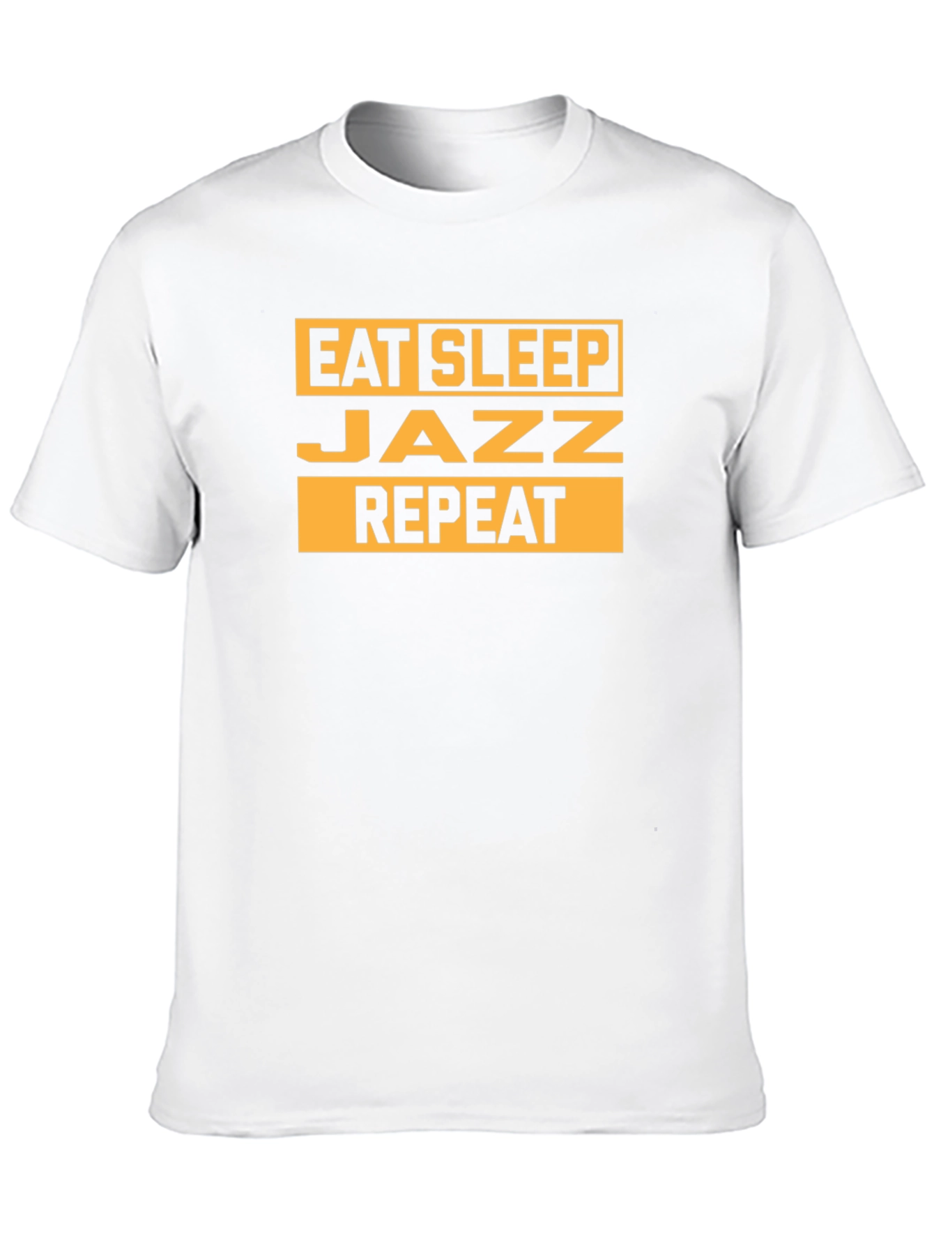 Eat Sleep Jazz Repeat Graphic T-Shirt