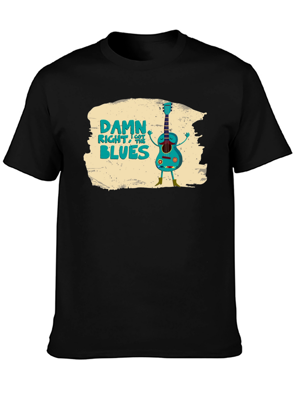 Damn Right I Got the Blues Graphic T-Shirt