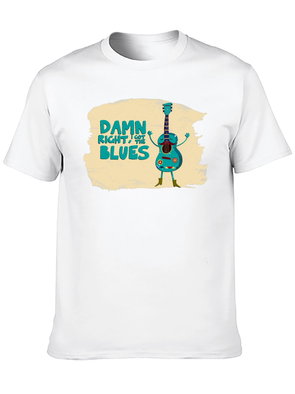 Damn Right I Got the Blues Graphic T-Shirt