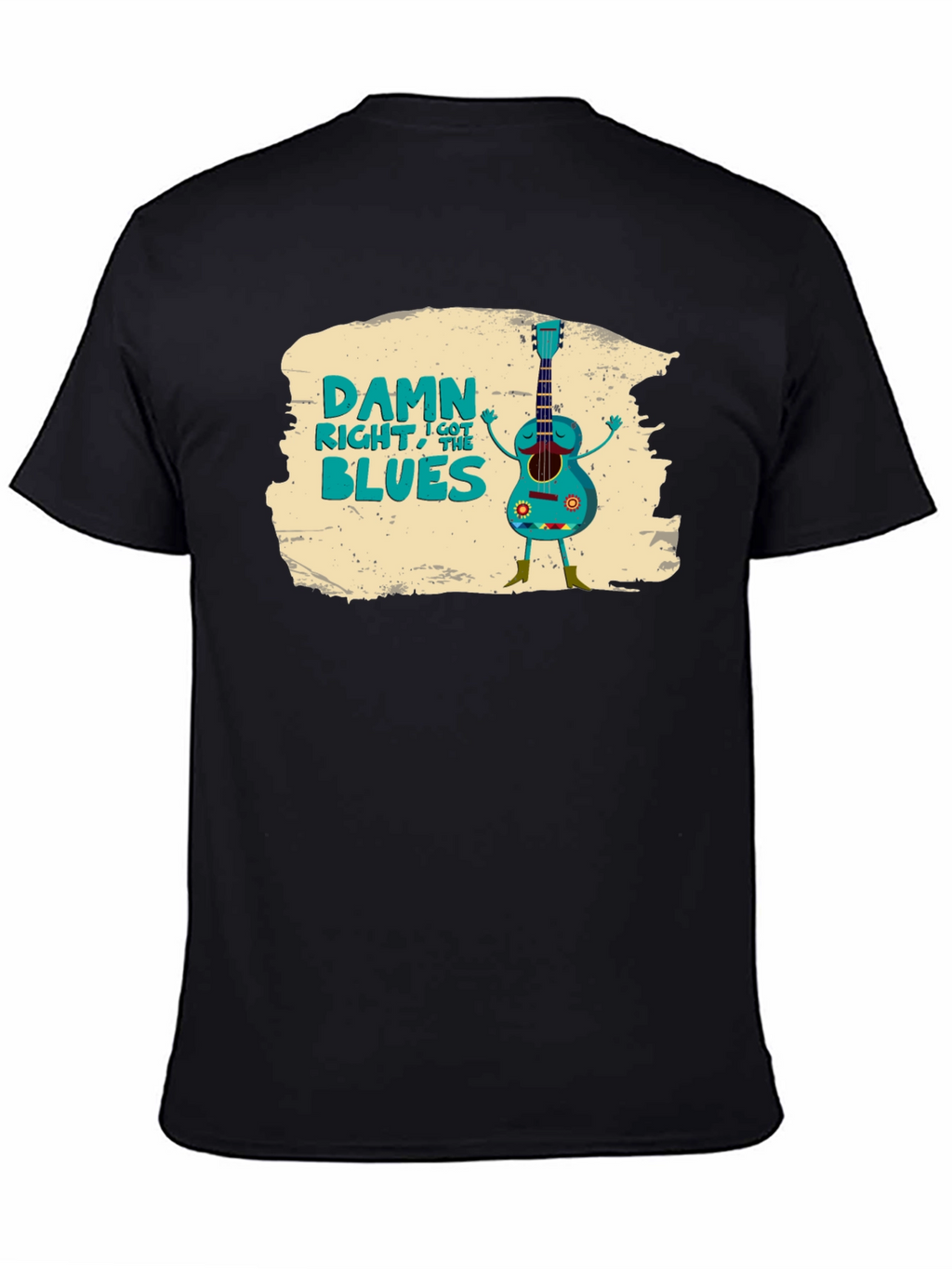 Damn Right I Got the Blues Graphic T-Shirt