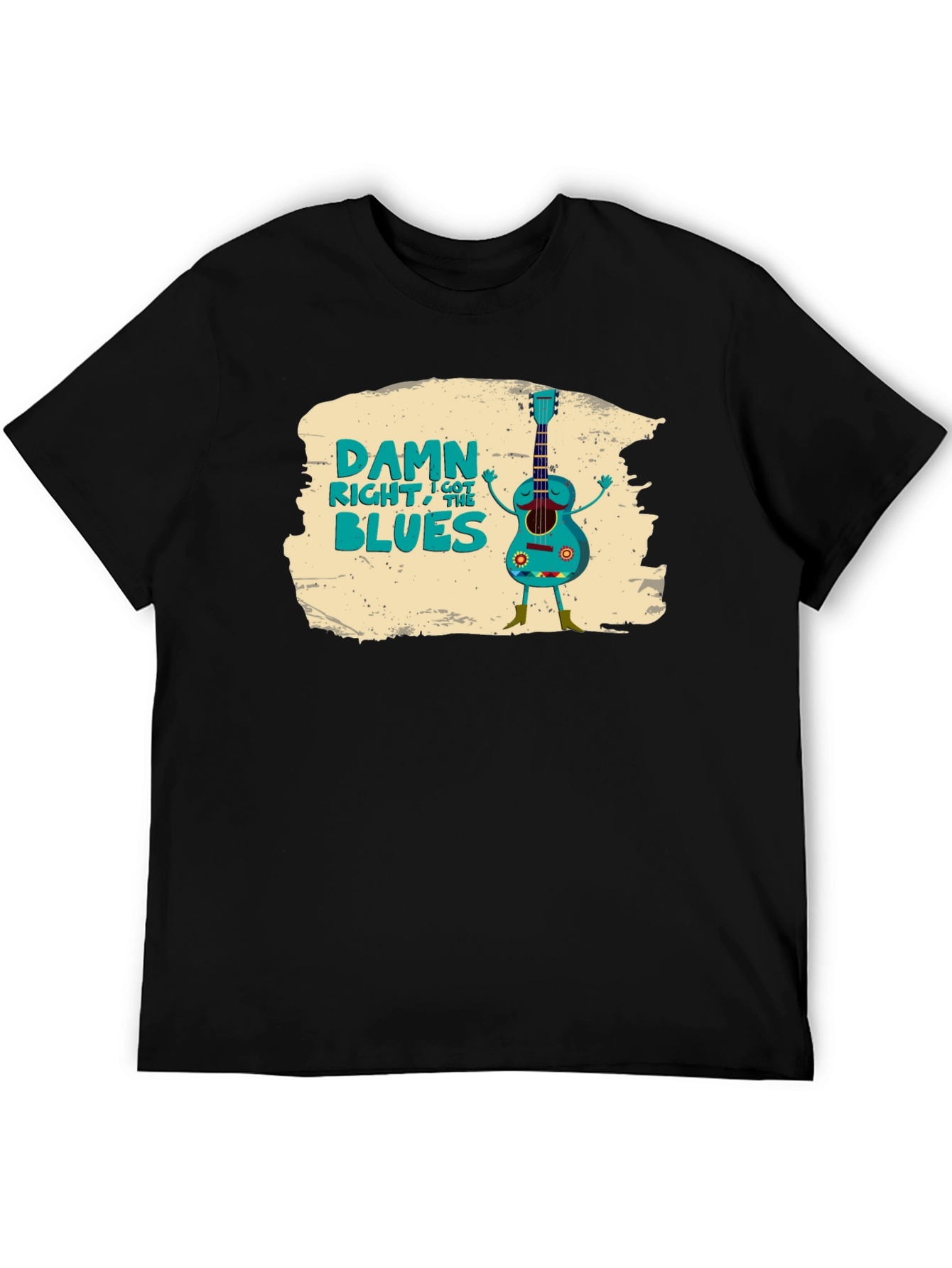 Damn Right I Got the Blues Graphic T-Shirt